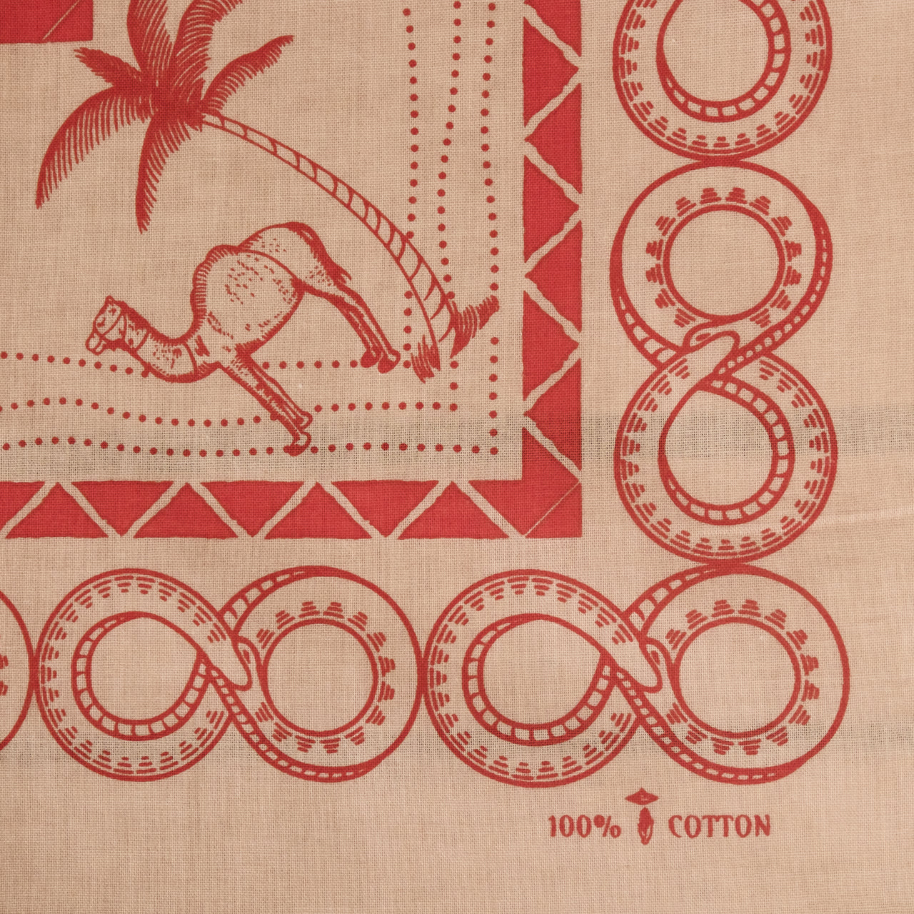 Bandana "Sphinx" 70x70 Beige