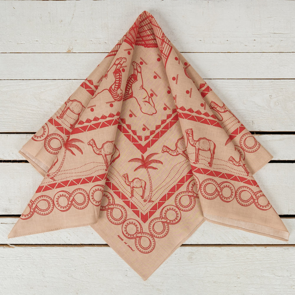 Bandana "Sphinx" 70x70 Beige