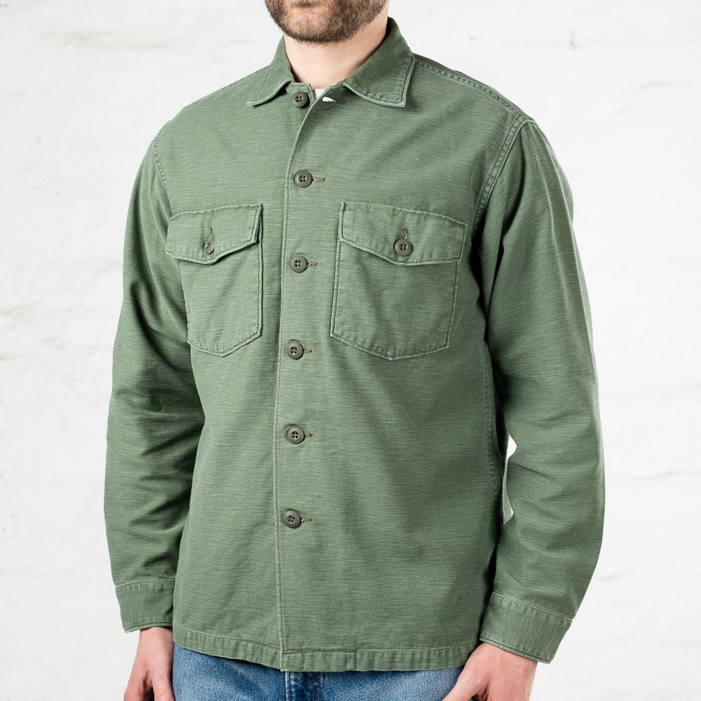 Chemise de treillis de l'US Army usagée