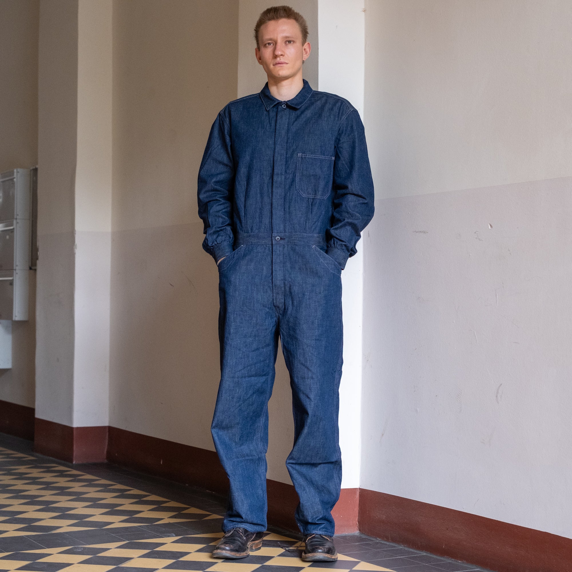Denim Work All in One