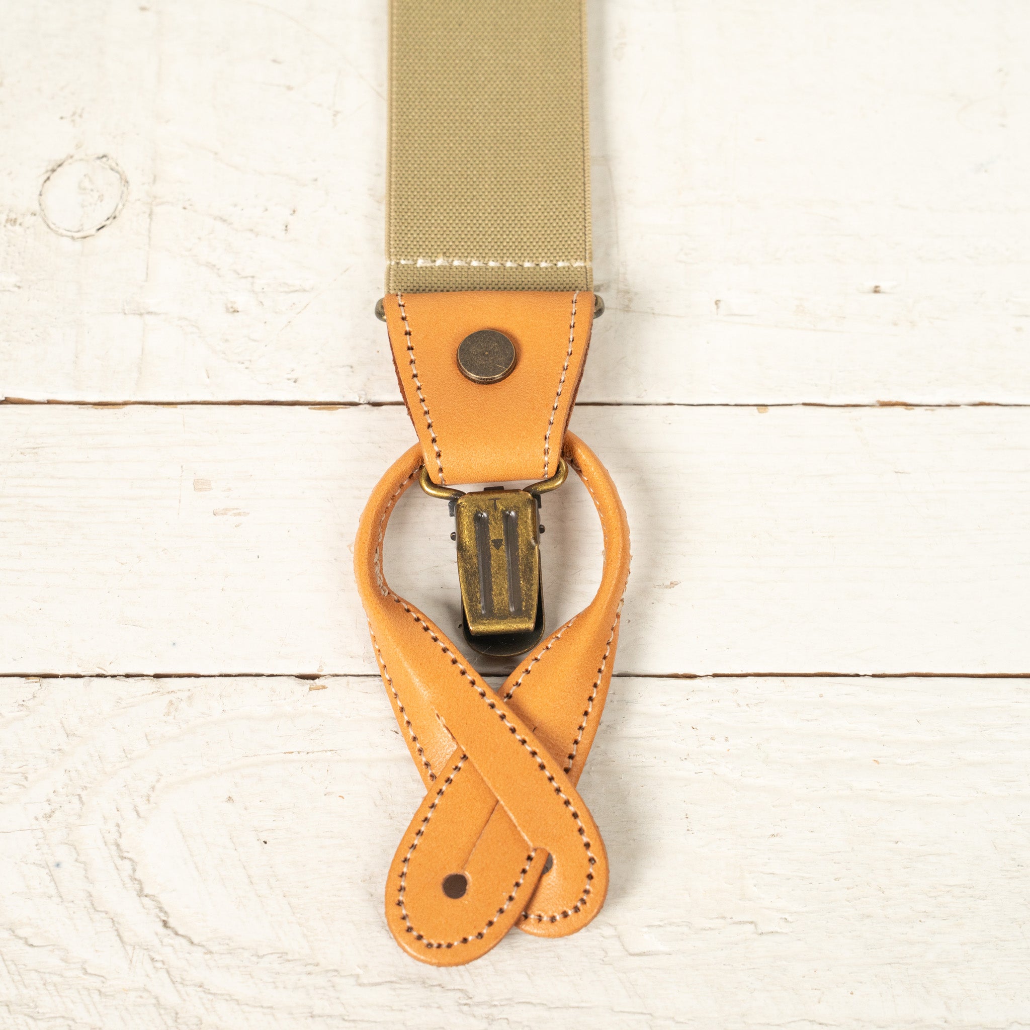 Hosenträger Beige