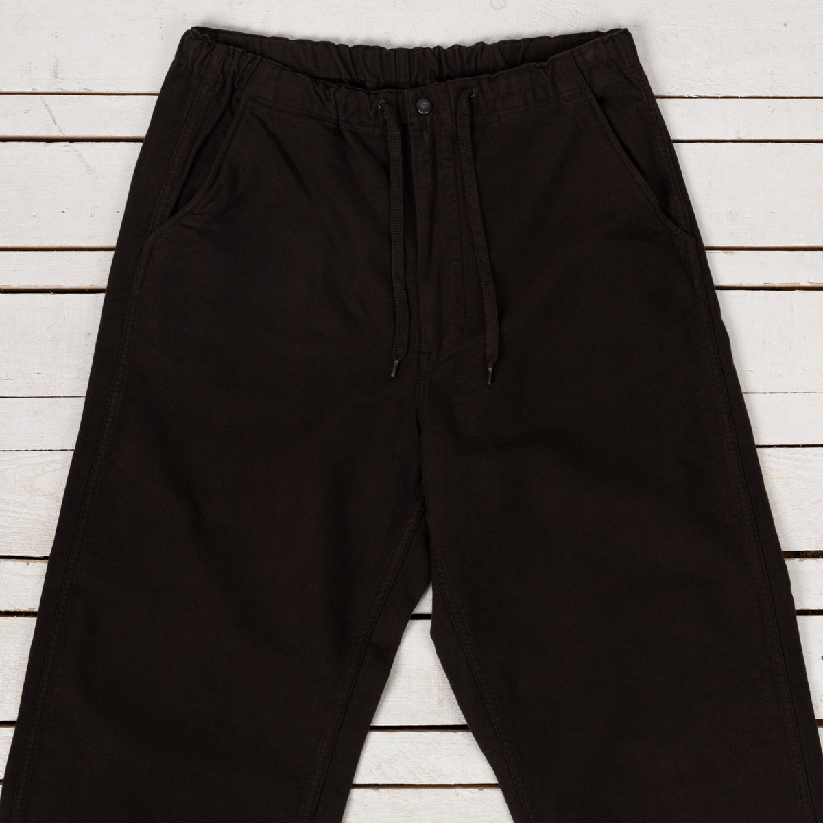 Wide Fit New Yorker Brushed Trousers Coffee Brown