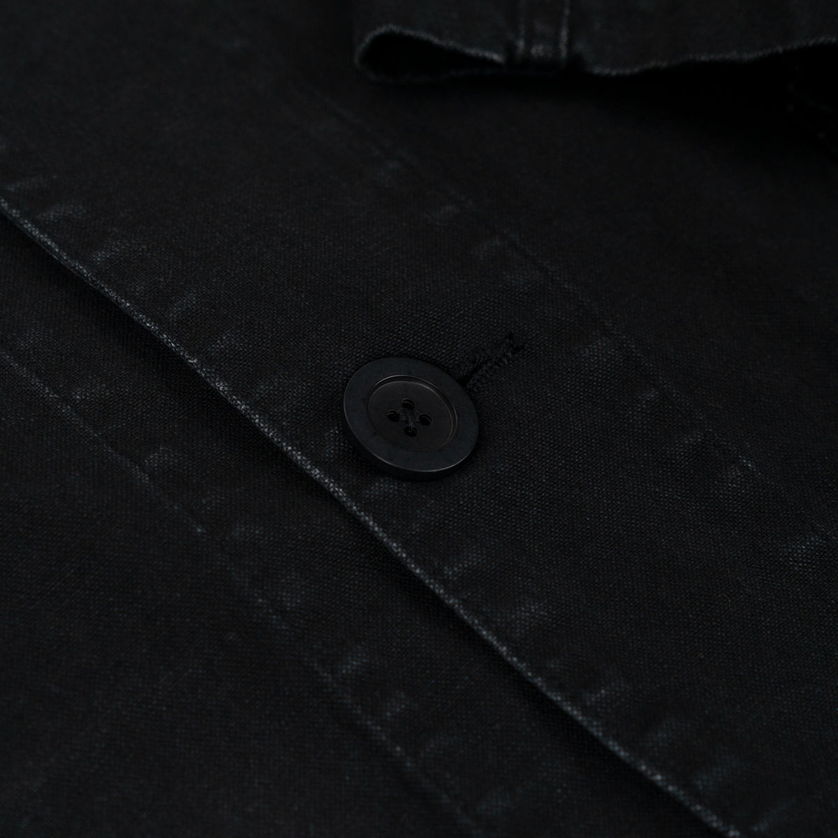 1930s Canvas Hunting Jacket Black