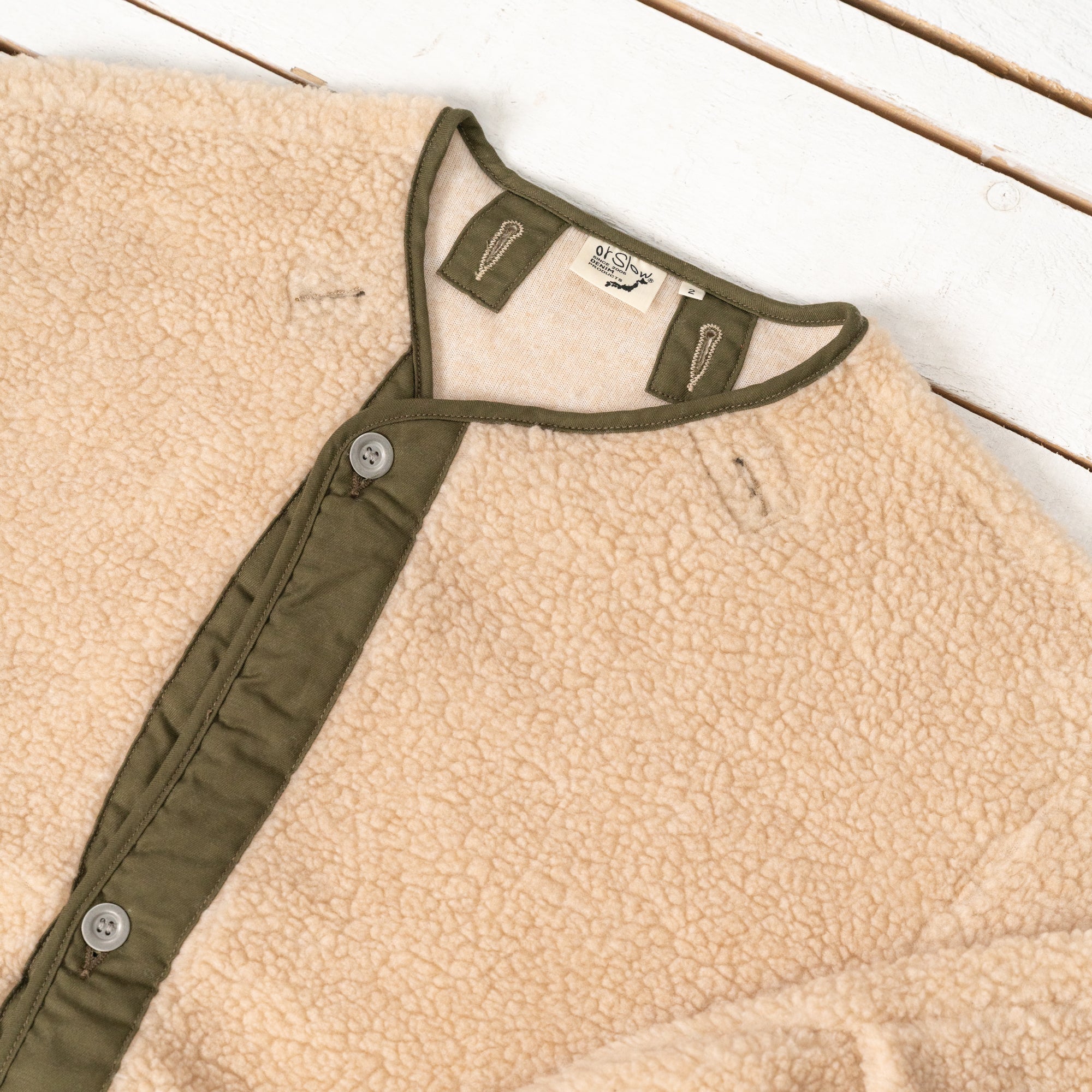 M-65 Fish Tail Coat Liner Beige