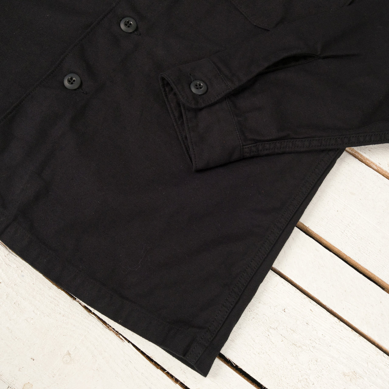 Chemise militaire US "Fatigue" noire
