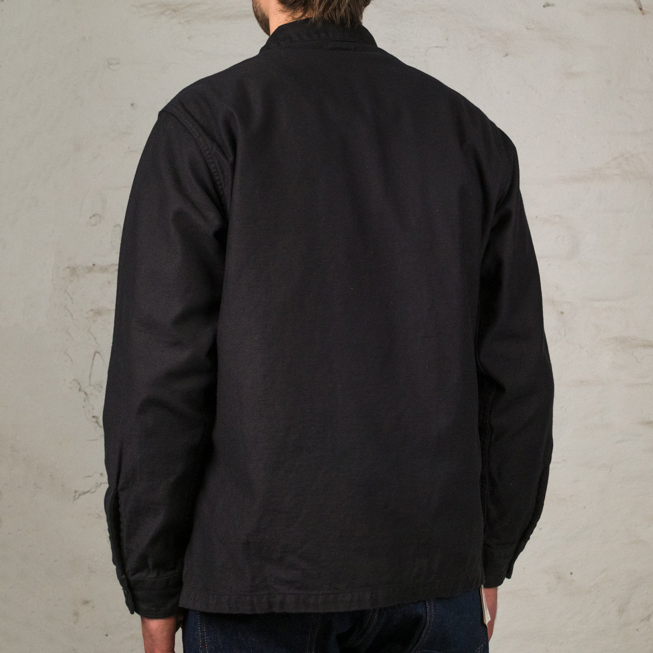 Chemise militaire US "Fatigue" noire