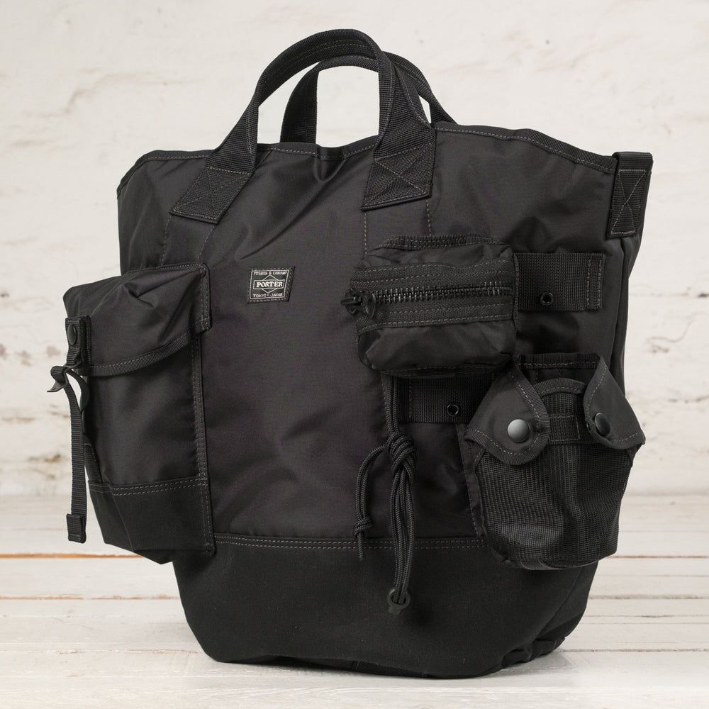 All 2Way Bucket Tote Schwarz