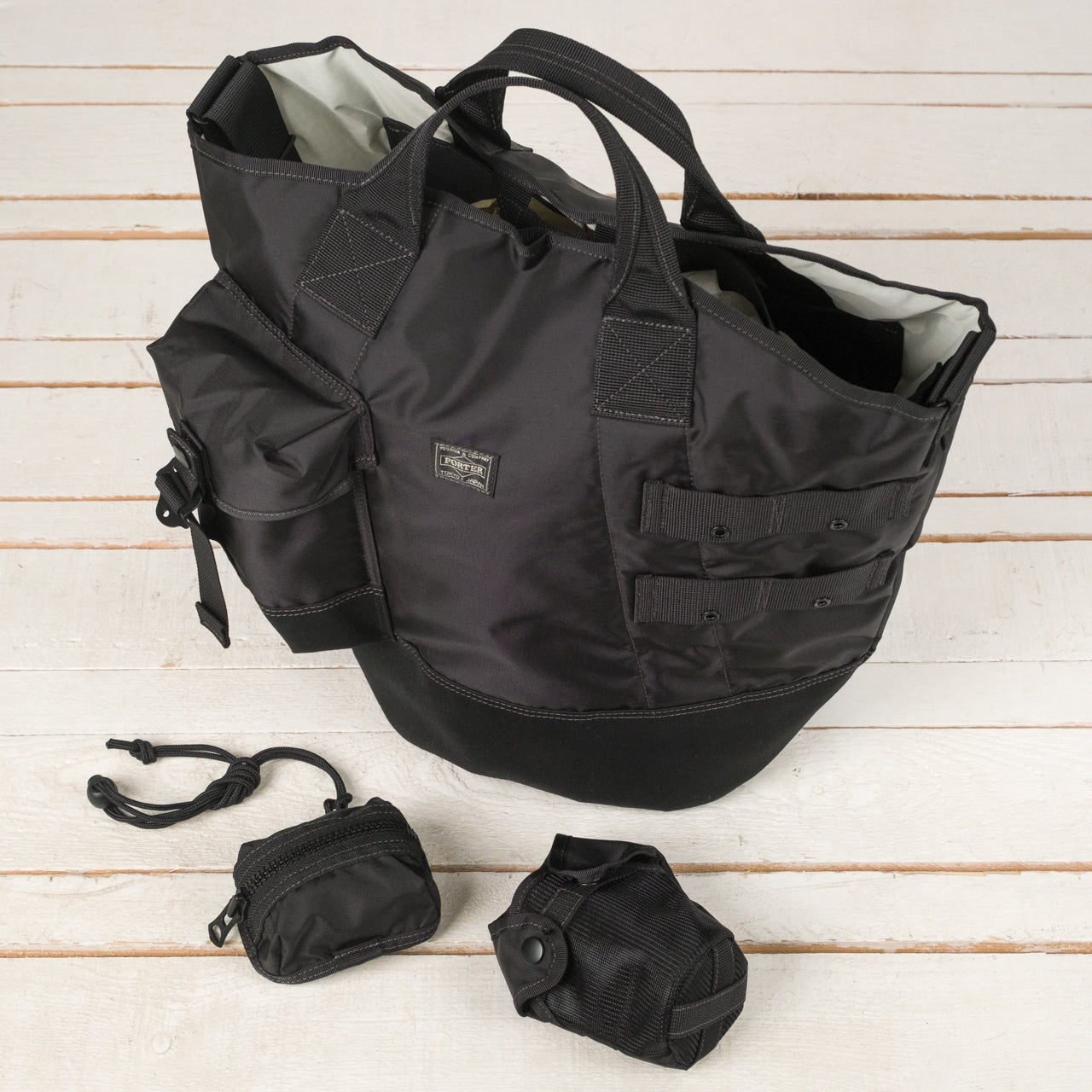 All 2Way Bucket Tote Schwarz