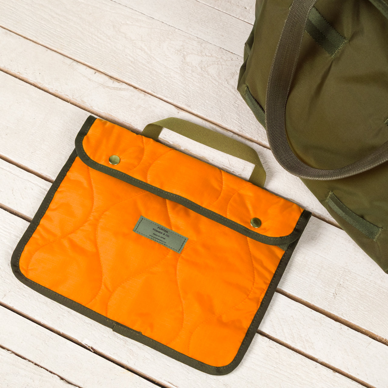 Force 2Way Tote Bag Olive