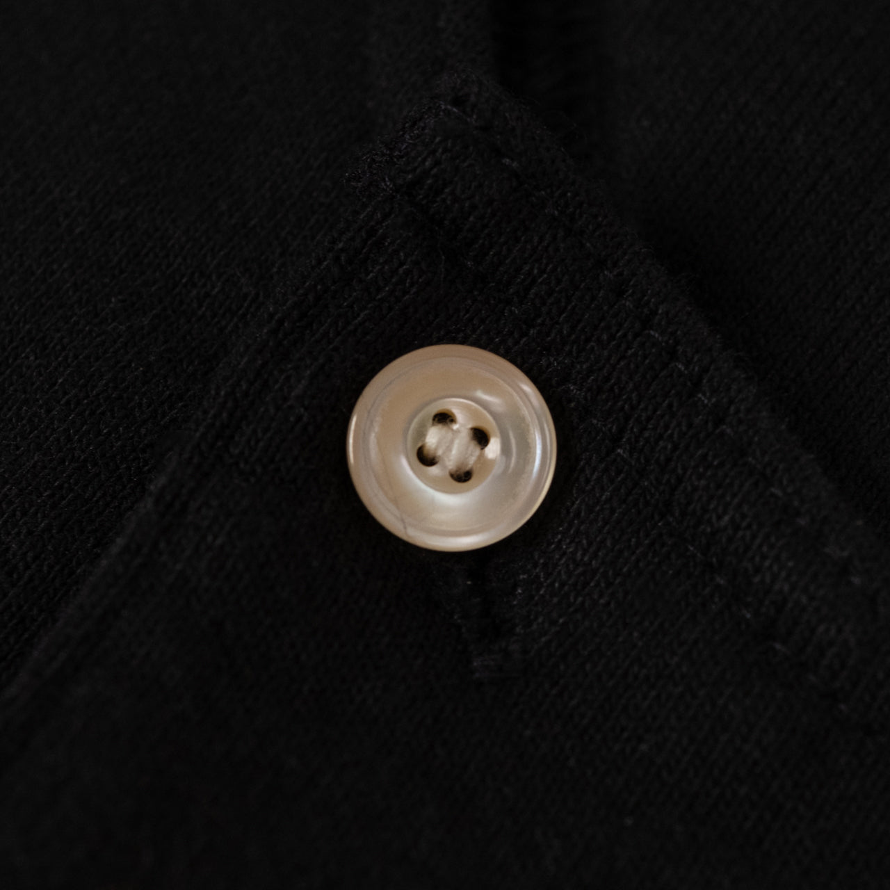 Henley Sweatshirt Black