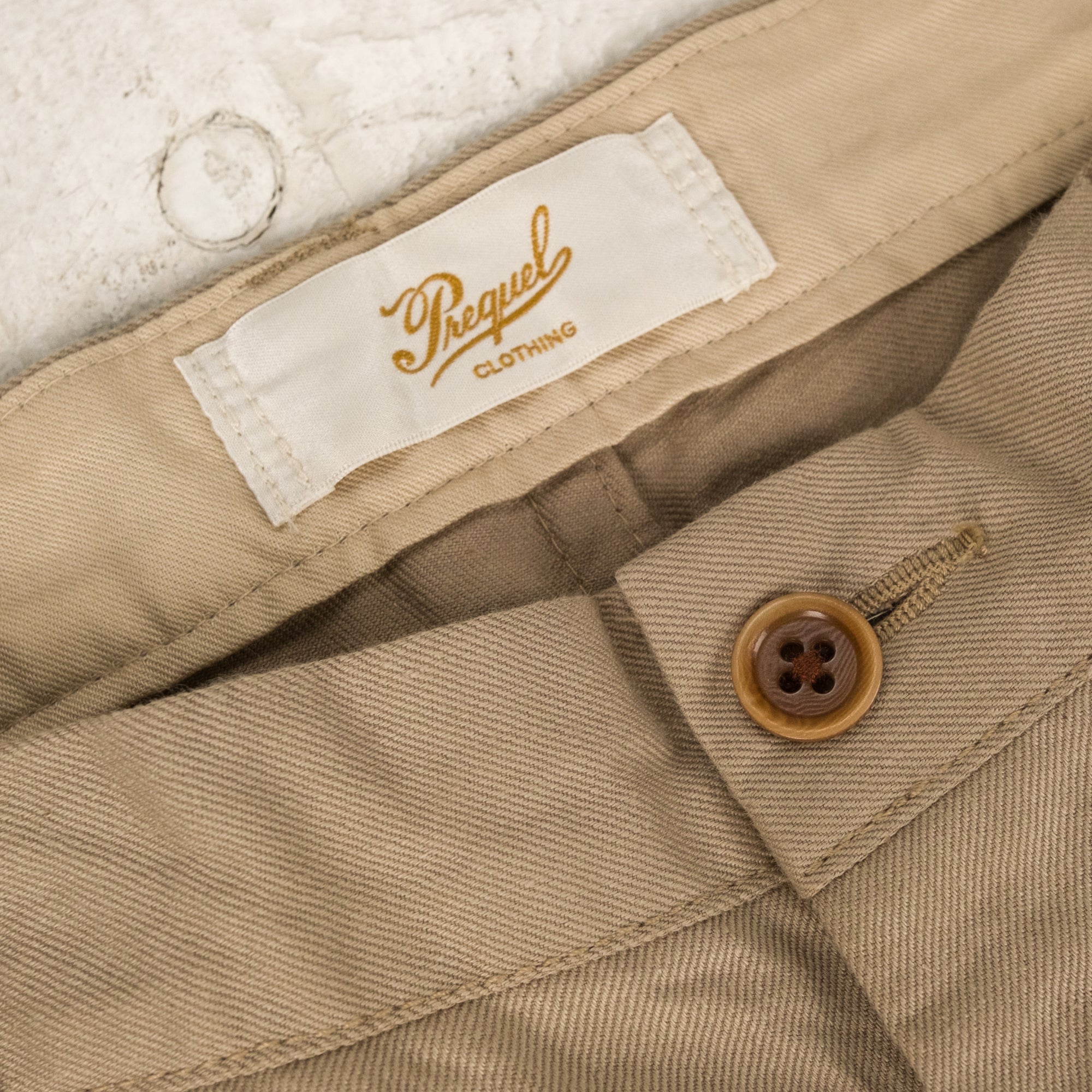 Italian Chino Trousers Beige