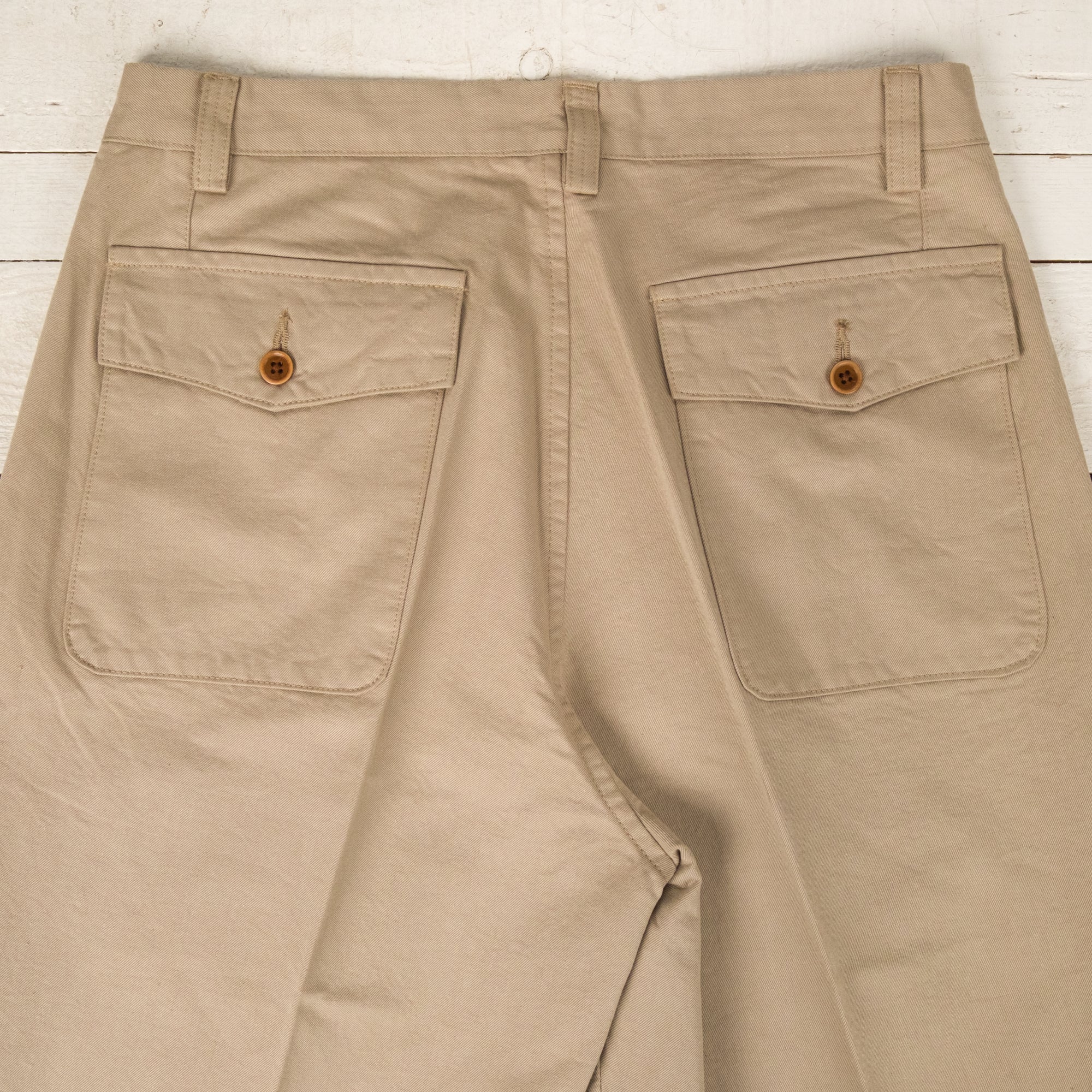 Italian Chino Trousers Beige