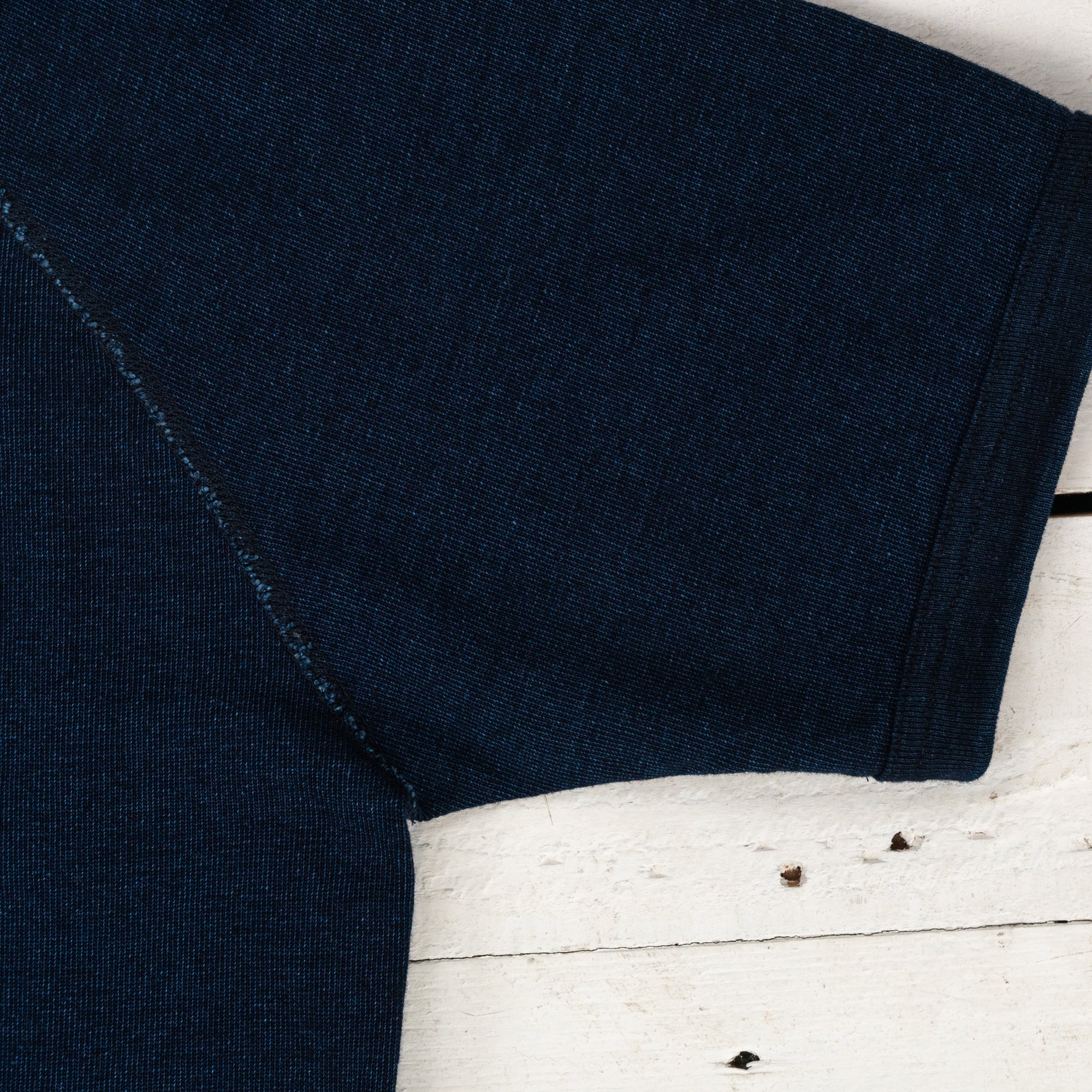 Super Heavyweight Jersey Raglan T-Shirt Indigo