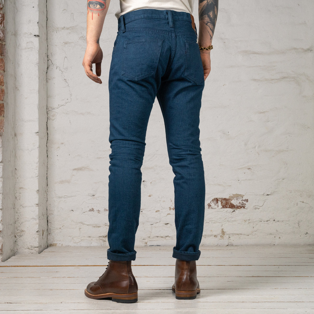 14 oz. Midnight Indigo Denim Relaxed Tapered