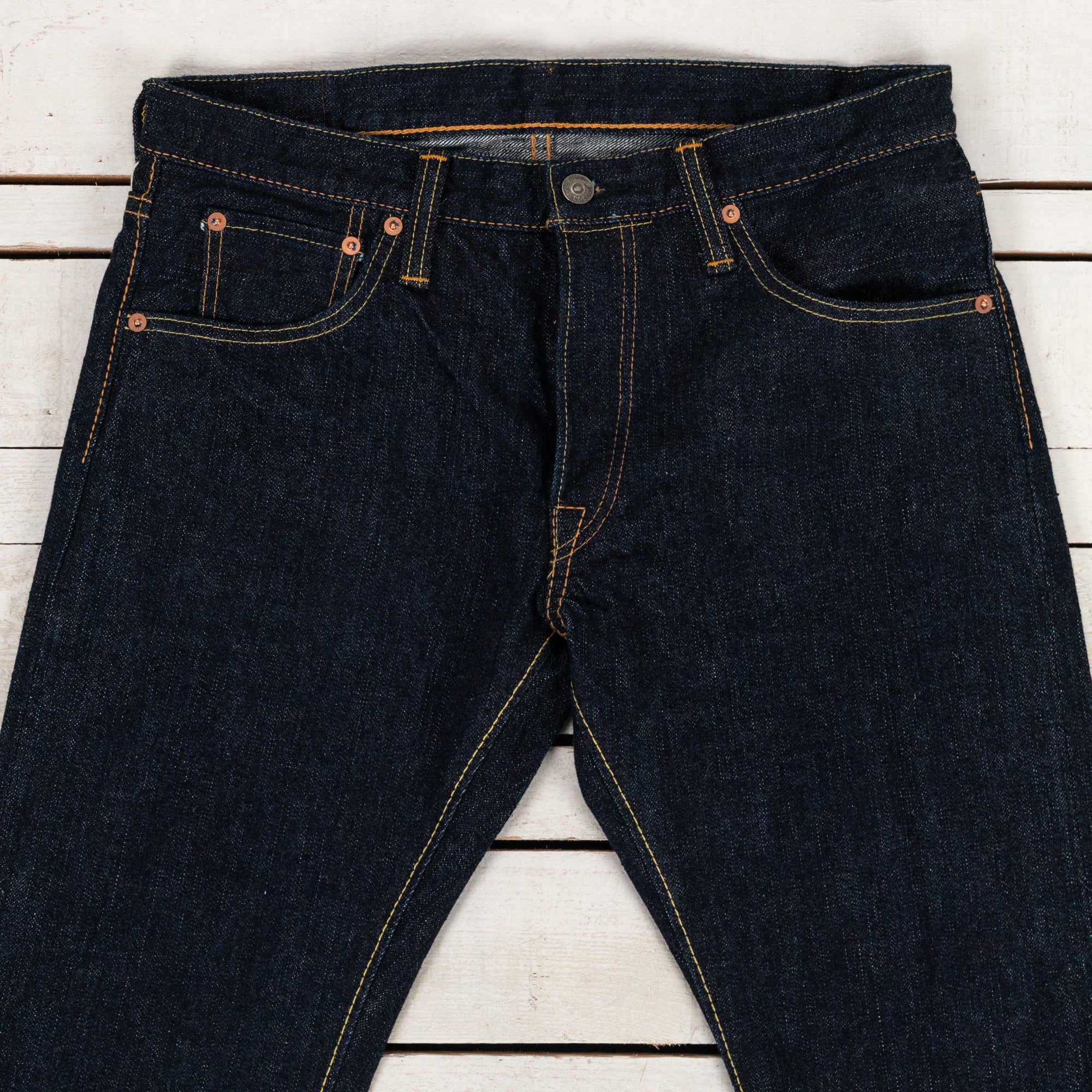 XX-005 14 oz. Indigo Selvedge Slim Straight