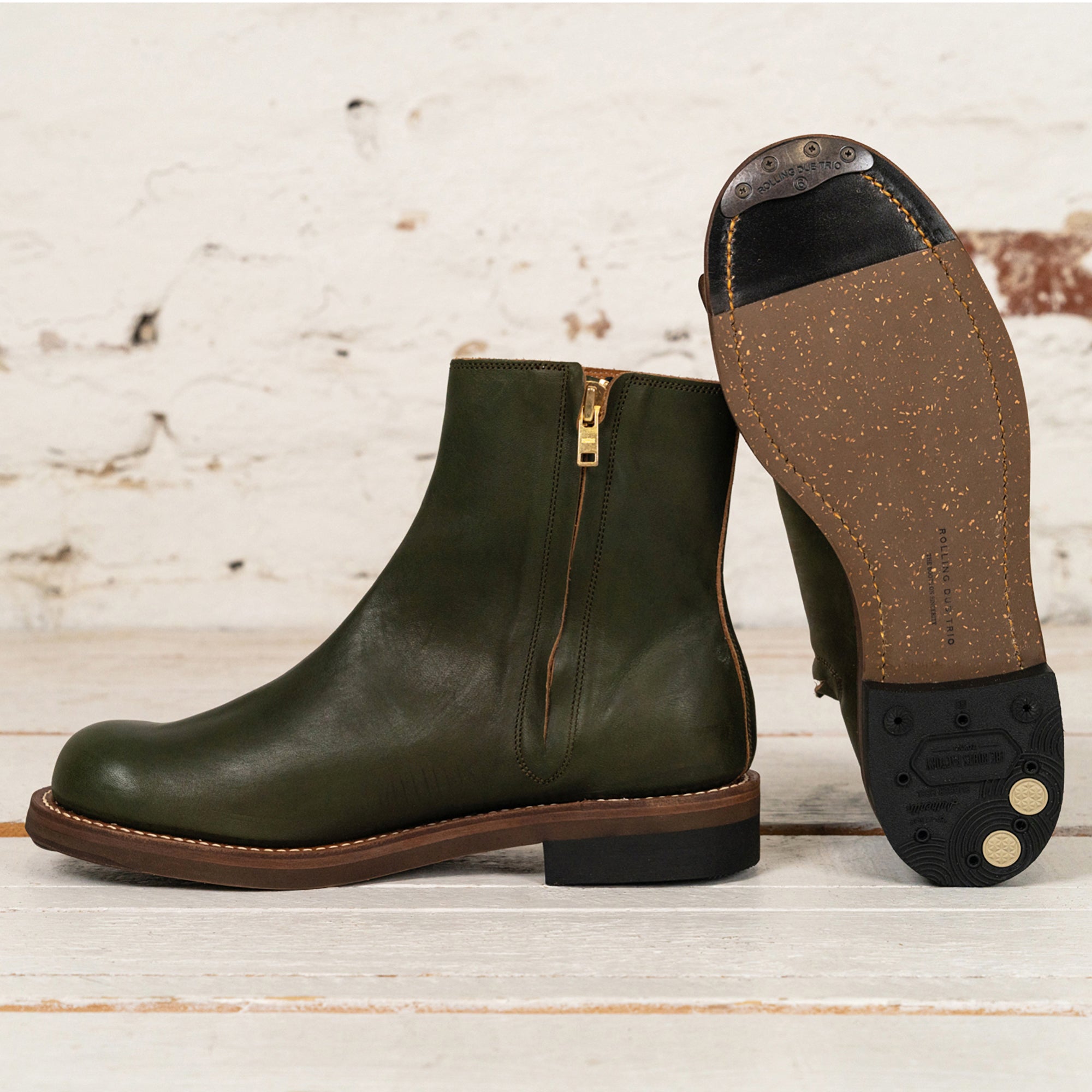 Casper Green Horsehide