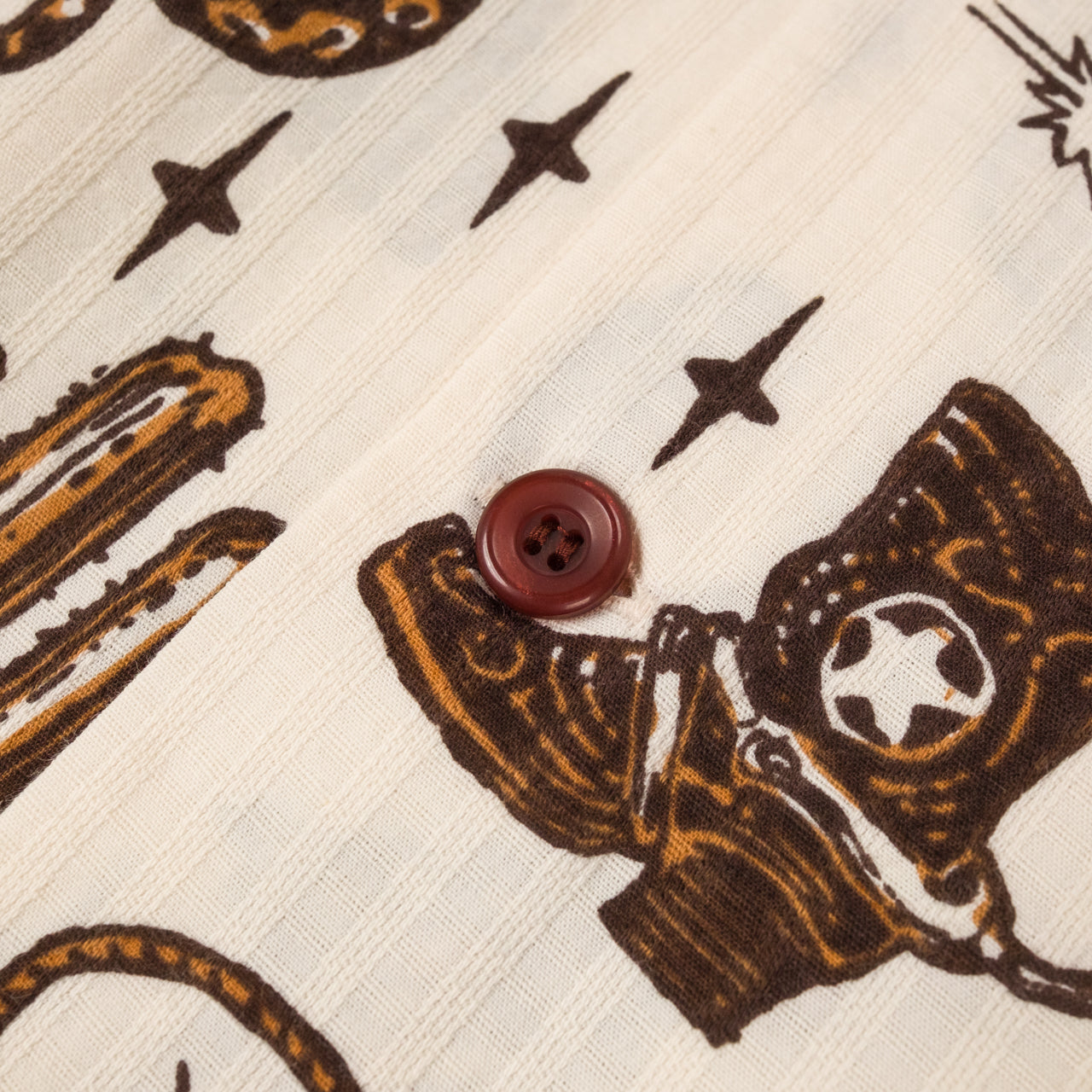 Star of Hollywood x Vince Ray Dobby Cotton Open Shirt "The Westener"