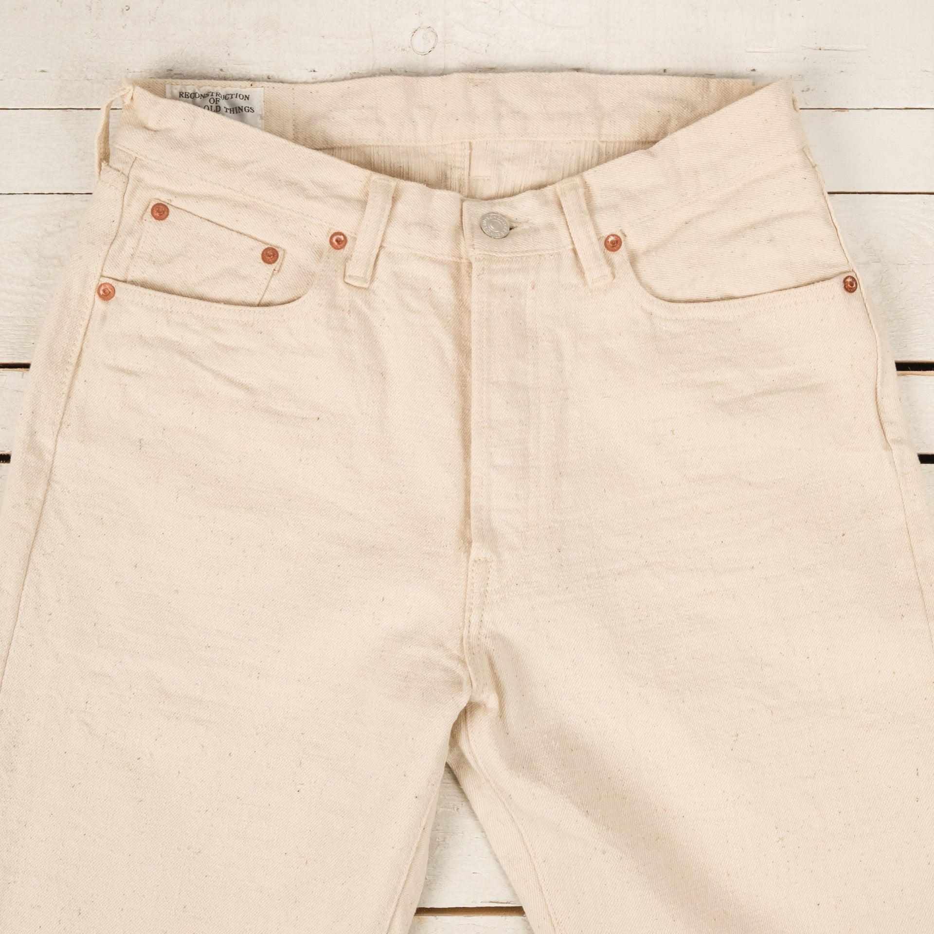 SD-1001EW GL3 15 oz Jean Selvedge Coupe Droite Écru