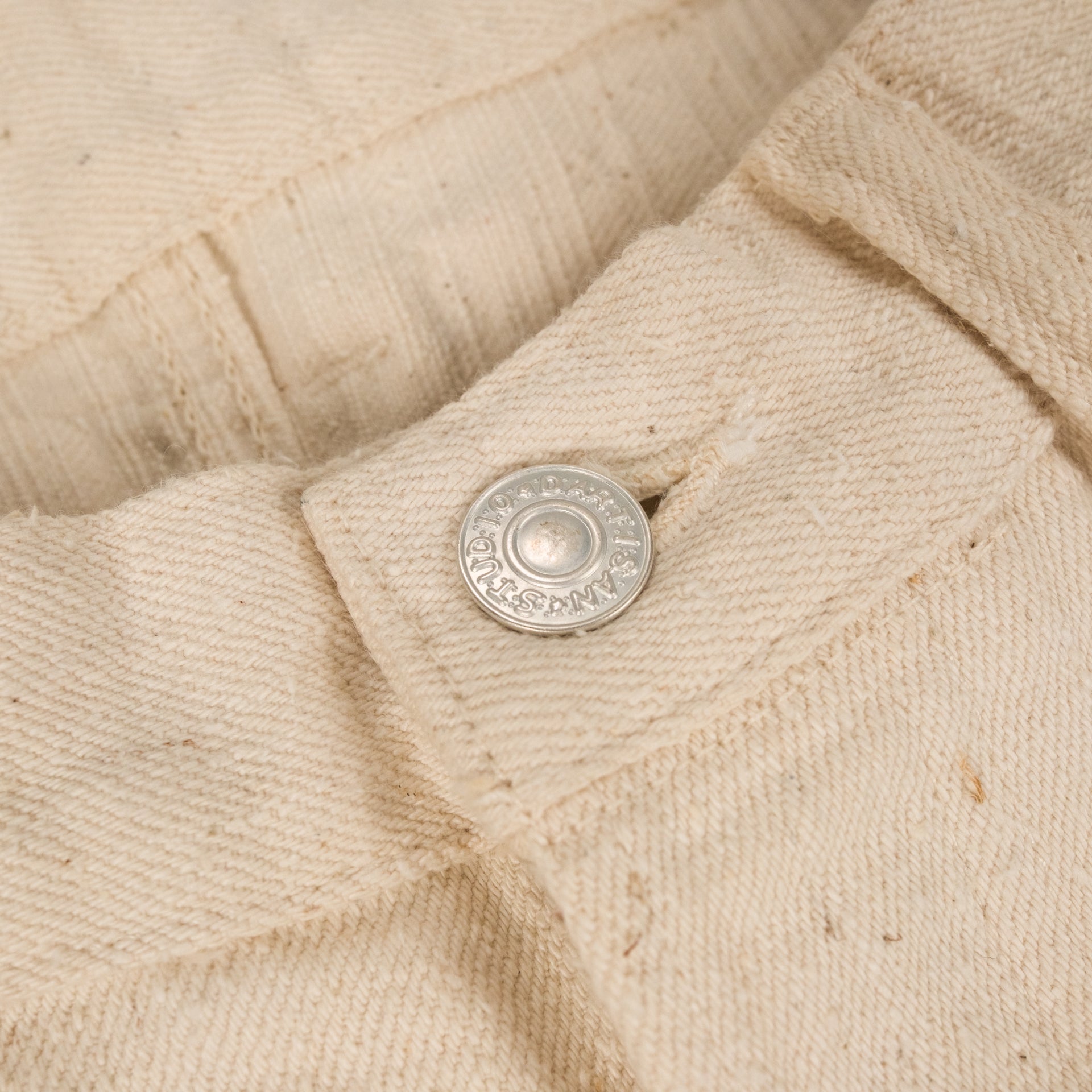 SD-1001EW GL3 15 oz Jean Selvedge Coupe Droite Écru
