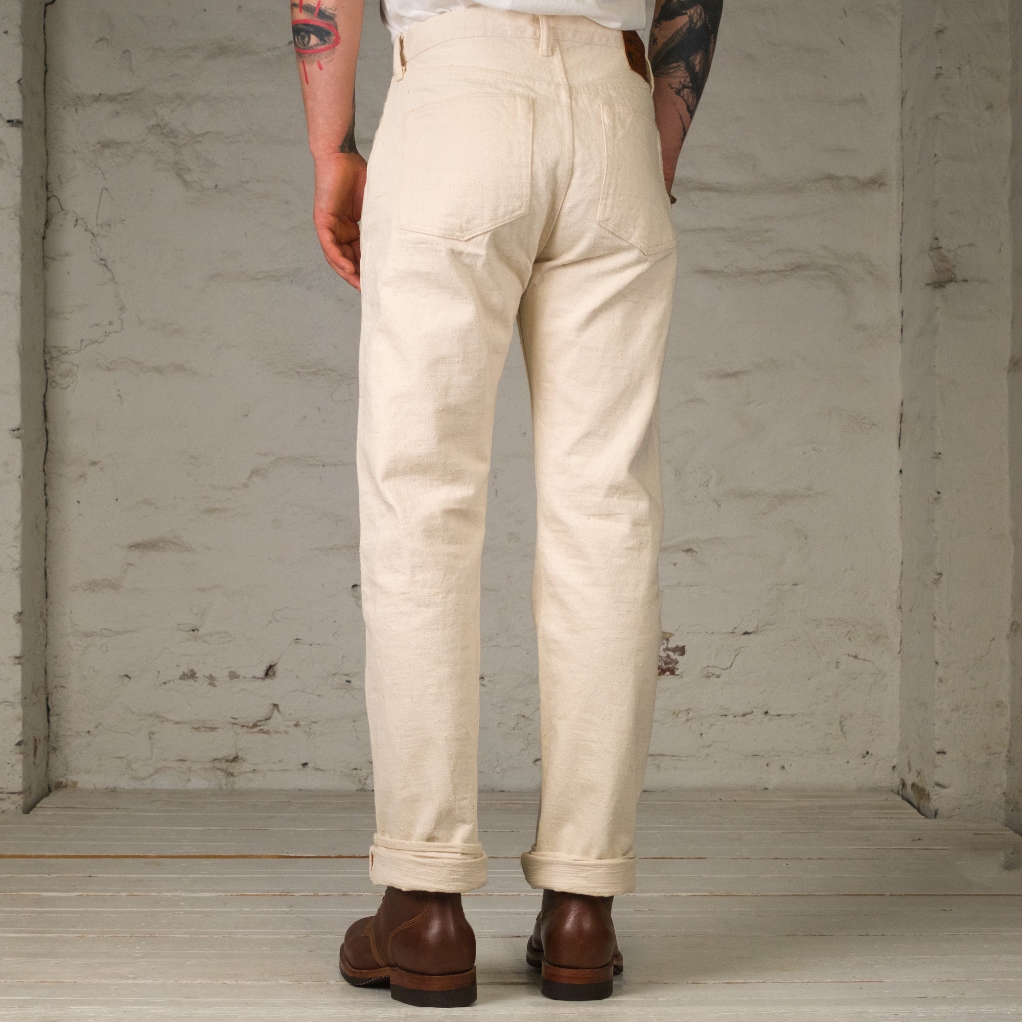 SD-1001EW GL3 15 oz Selvedge Jeans Regular Straight Ecru