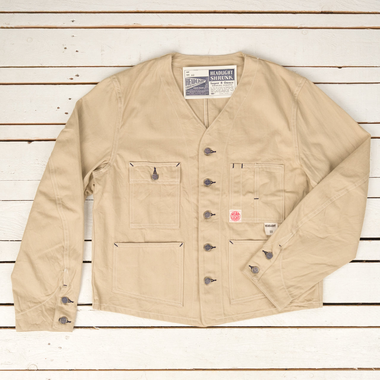 Gilet de travail Headlight 10 oz aléatoire en HBT