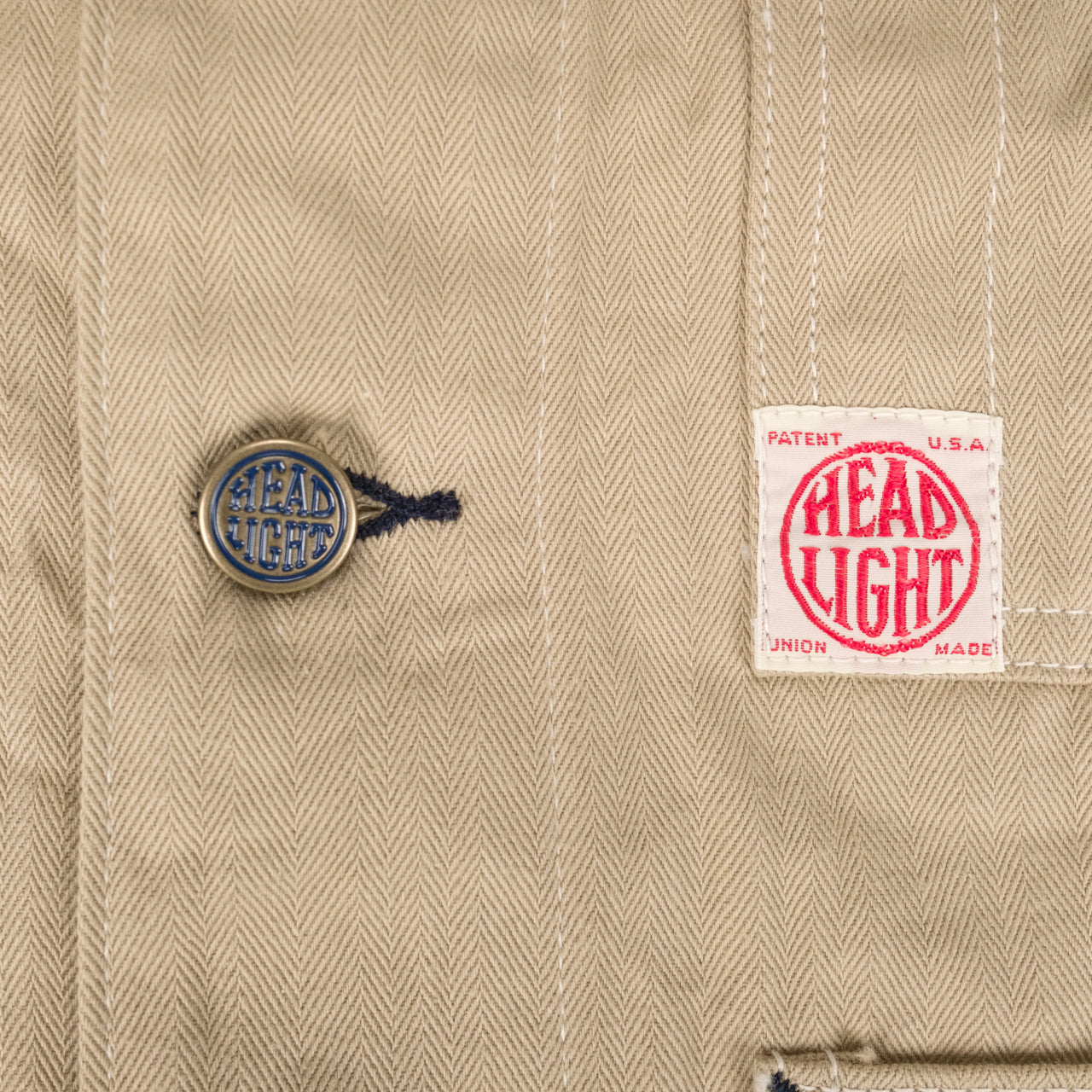 Gilet de travail Headlight 10 oz aléatoire en HBT