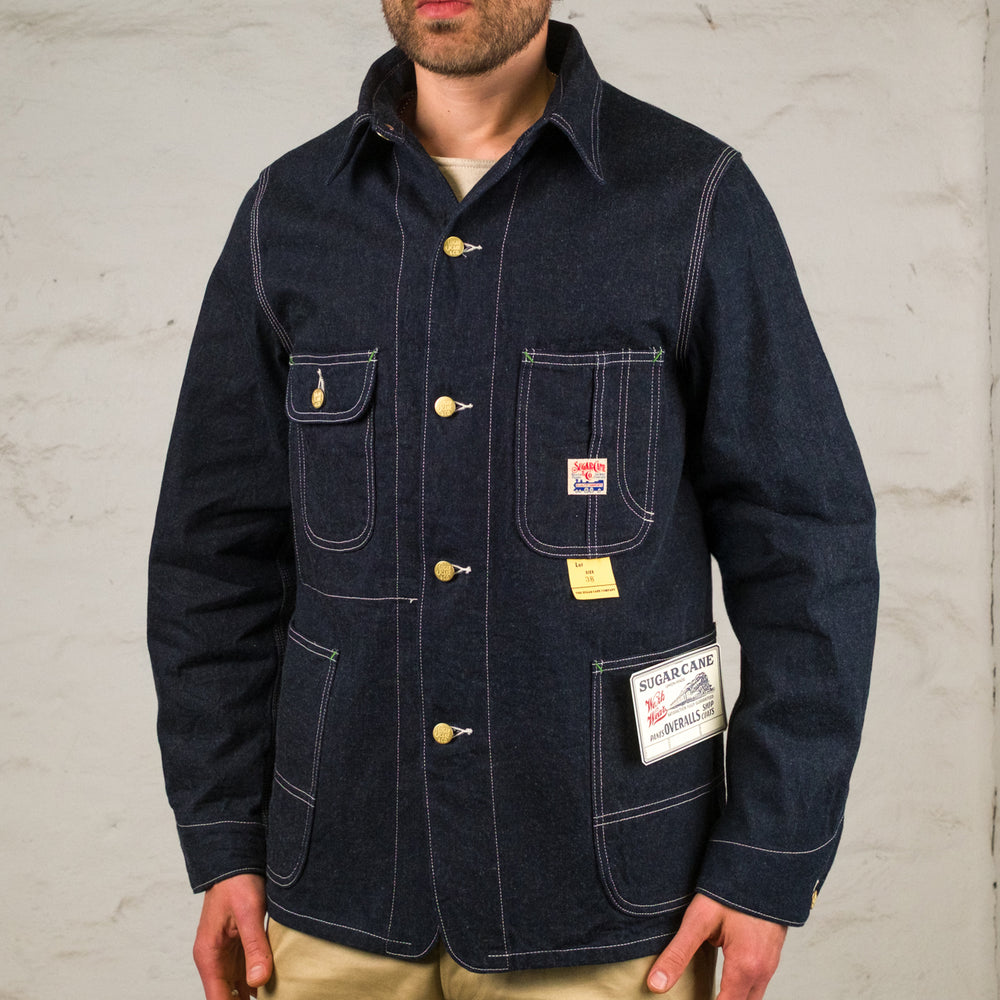 11 oz. Blue Denim Work Coat