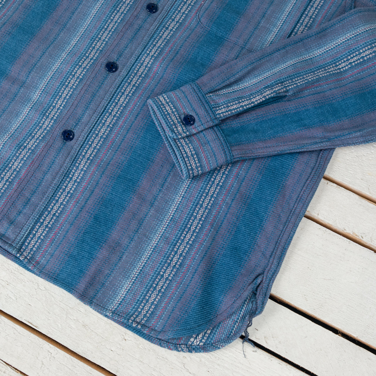 Nativ American Indigo Dobby Work Shirt