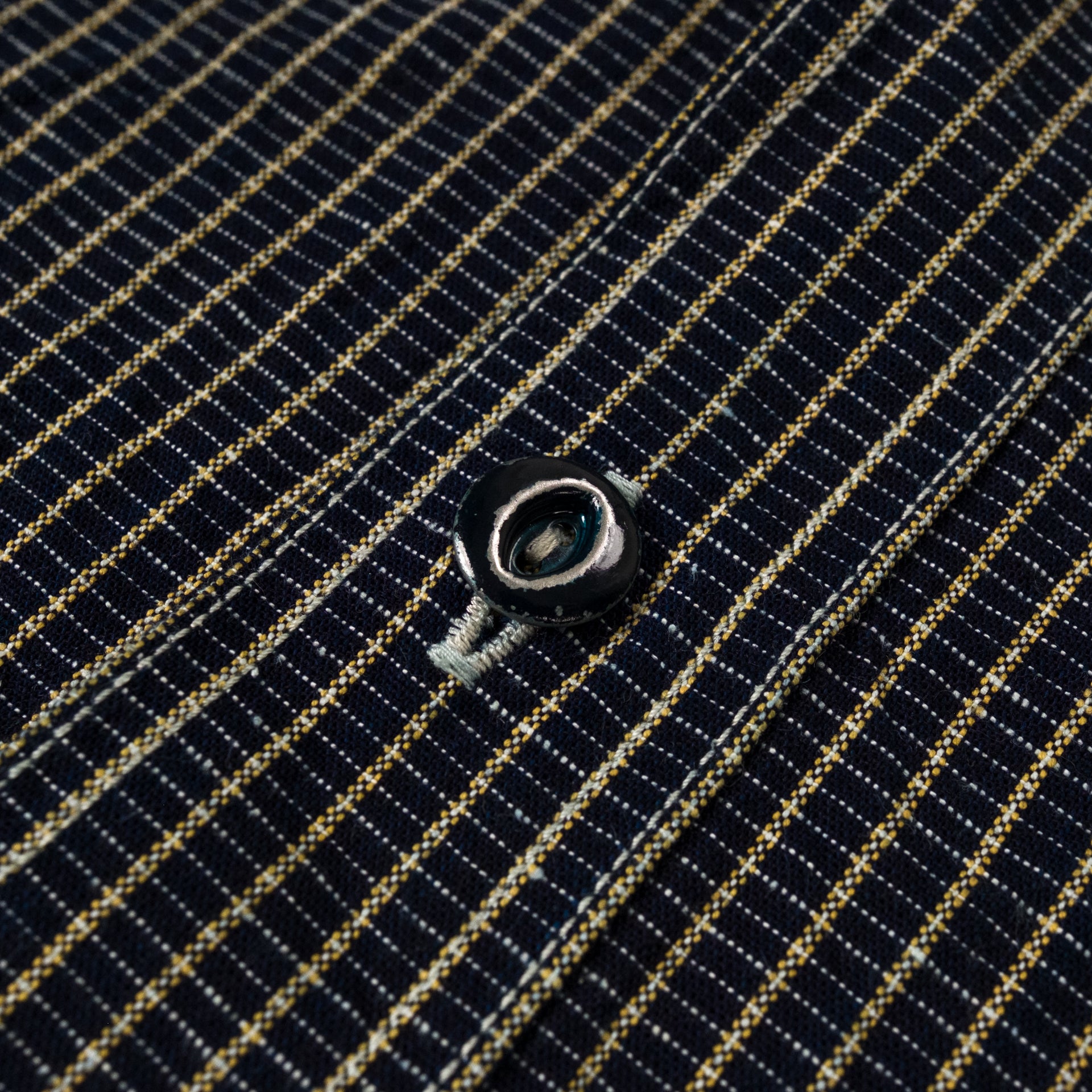 5,25 oz. Indigo Plaid Work Shirt
