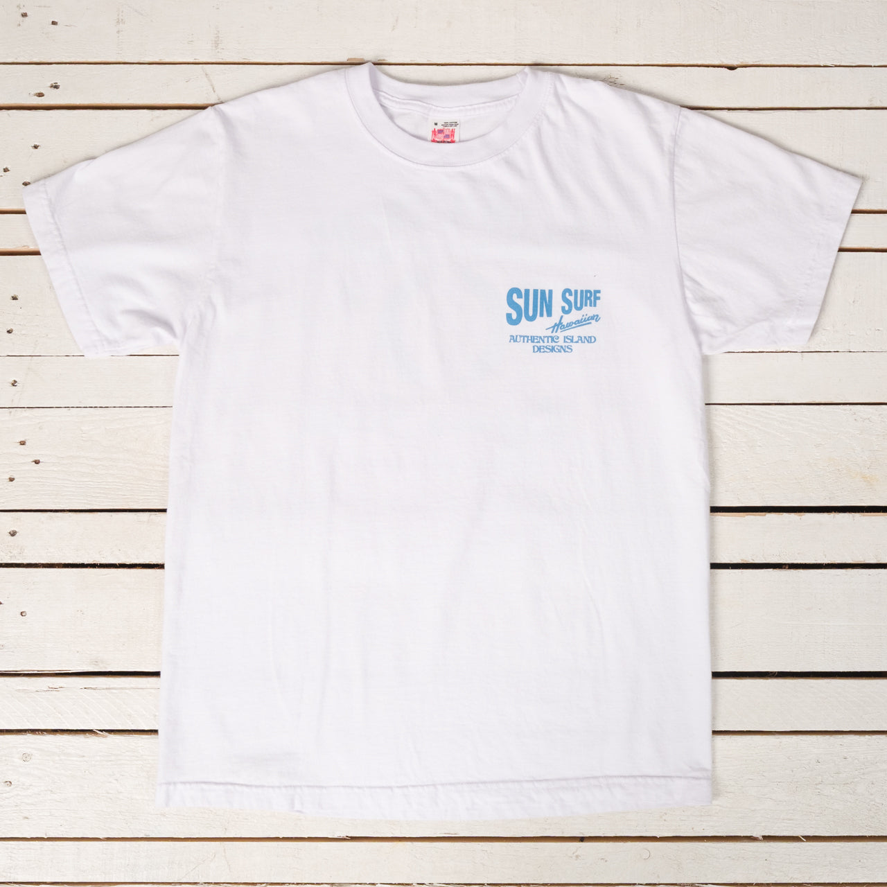 T-shirt "Aloha-Tsuru" blanc