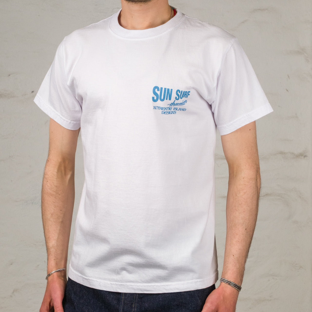 T-shirt "Aloha-Tsuru" blanc