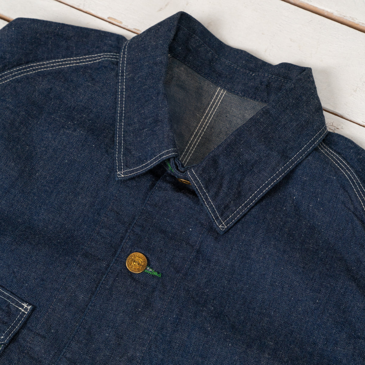 Cat Head Denim Chore Jacket