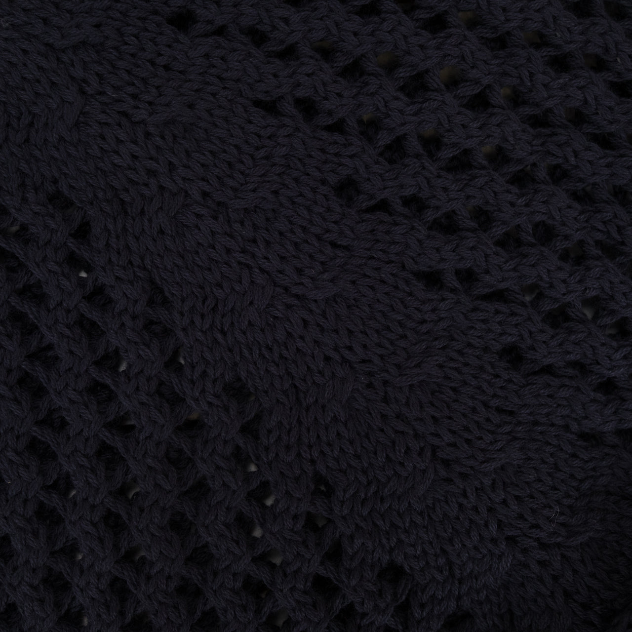 String Pullover Navy