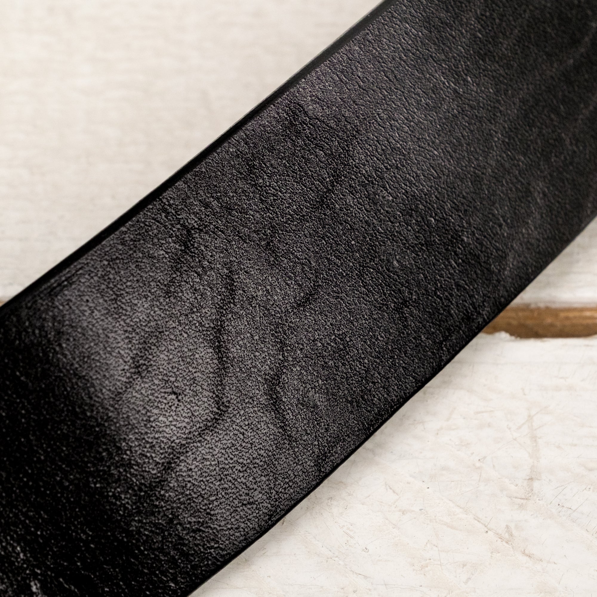 Ceinture à boucle incurvée Buco en cuir de cheval