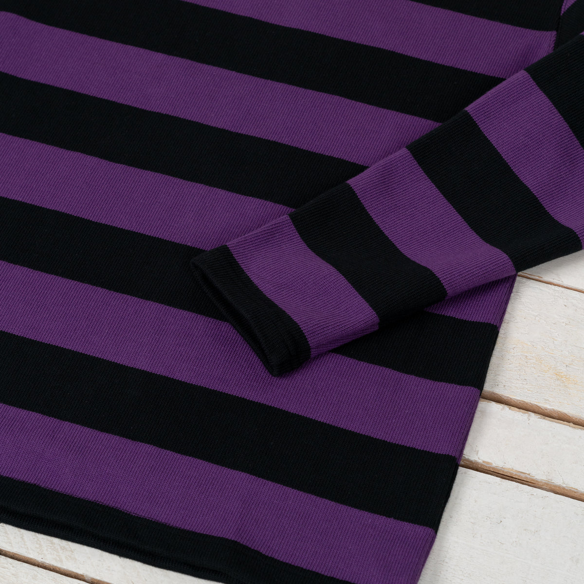 Buco Stripe Racing Jersey Schwarz/Violett
