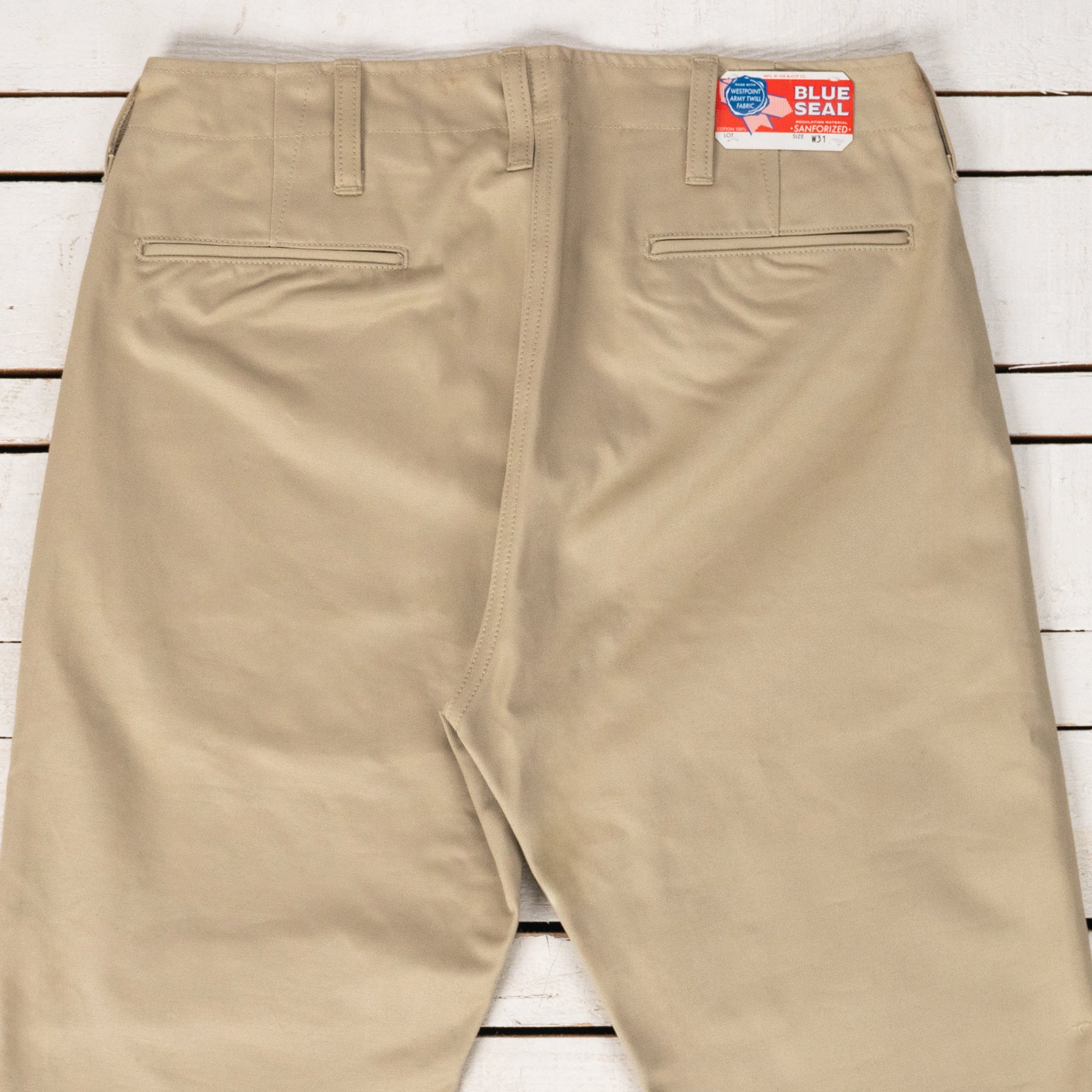 Blue Seal Chino Trousers Beige
