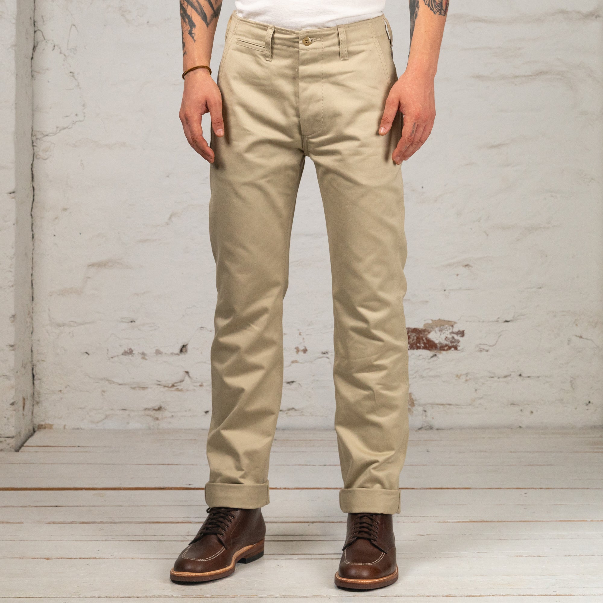 Pantalon Chino Blue Seal Beige