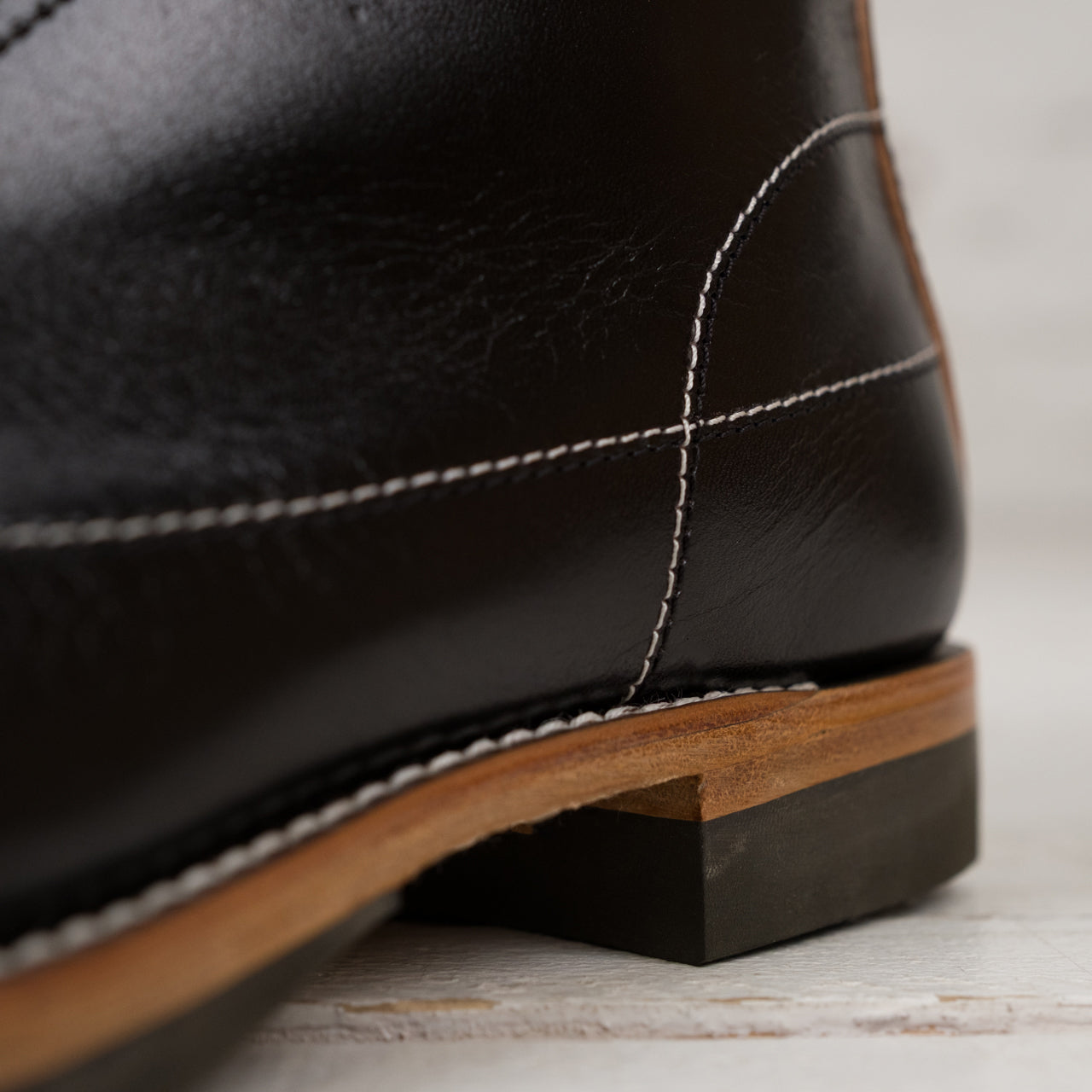 Ten Mile Work Boots Horsehide Buttock Noir
