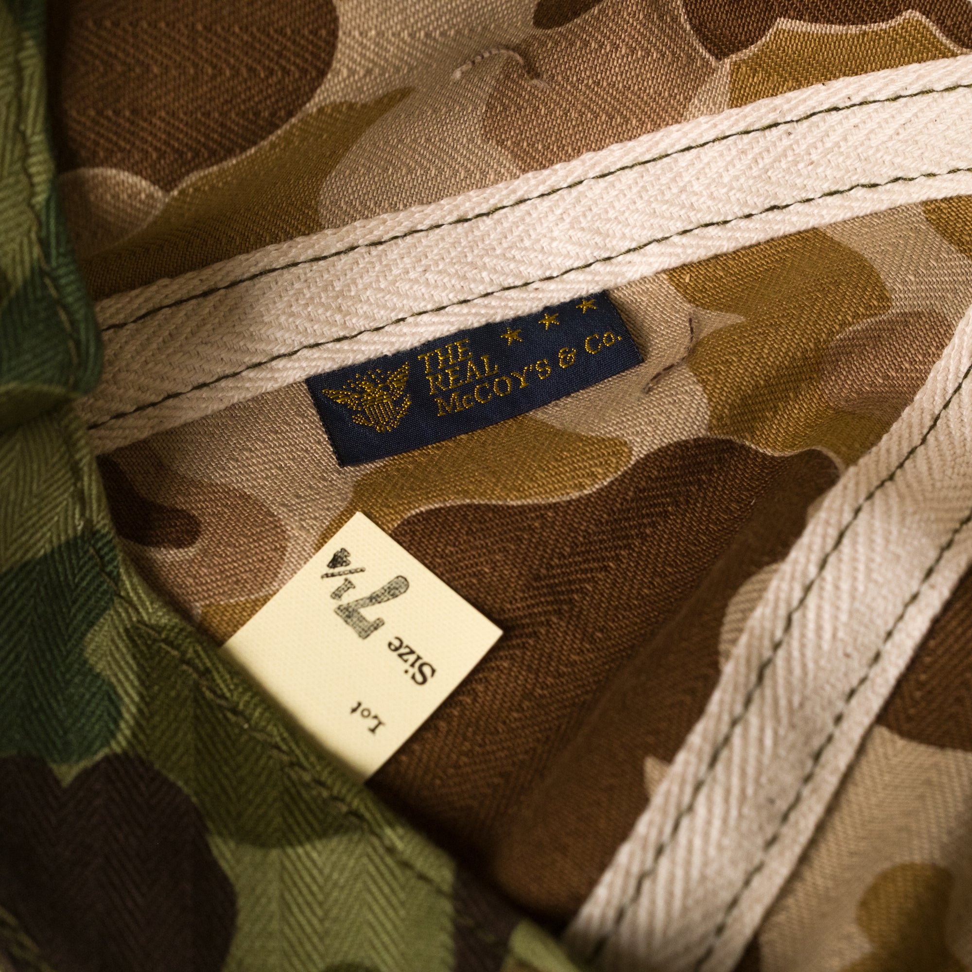 A-3 Cap Reversible Frogskin Camouflage