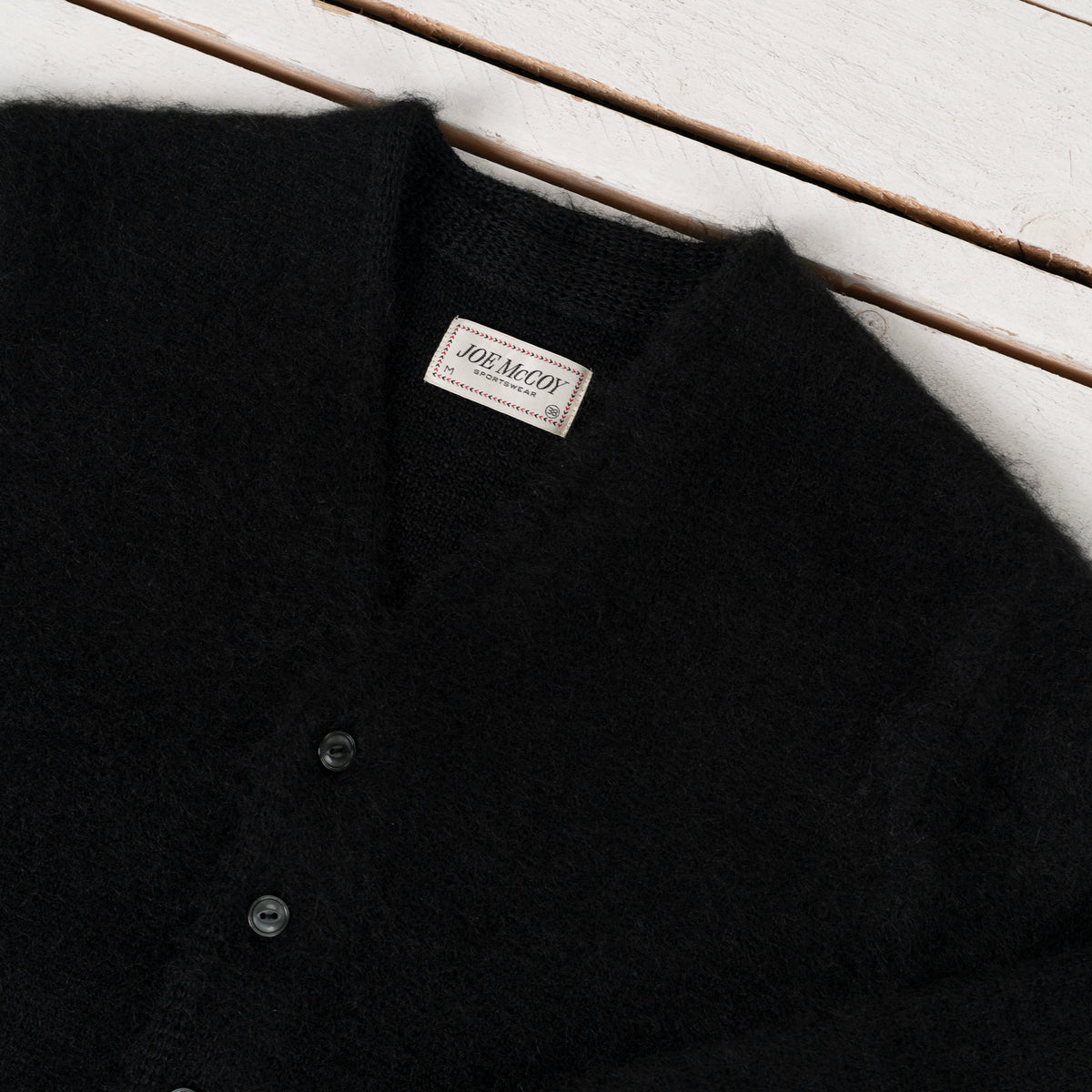 JM Mohair Cardigan Schwarz