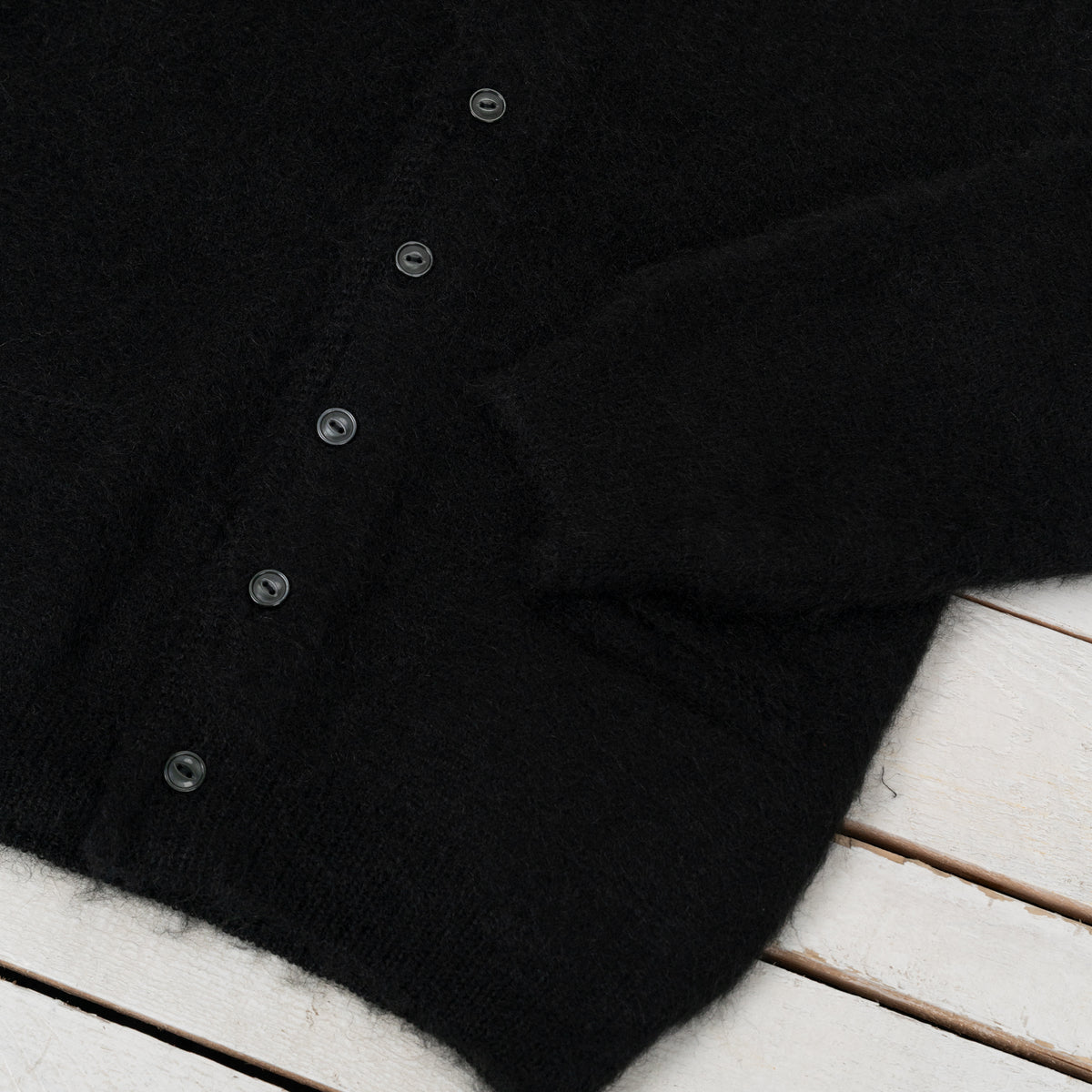 JM Mohair Cardigan Schwarz