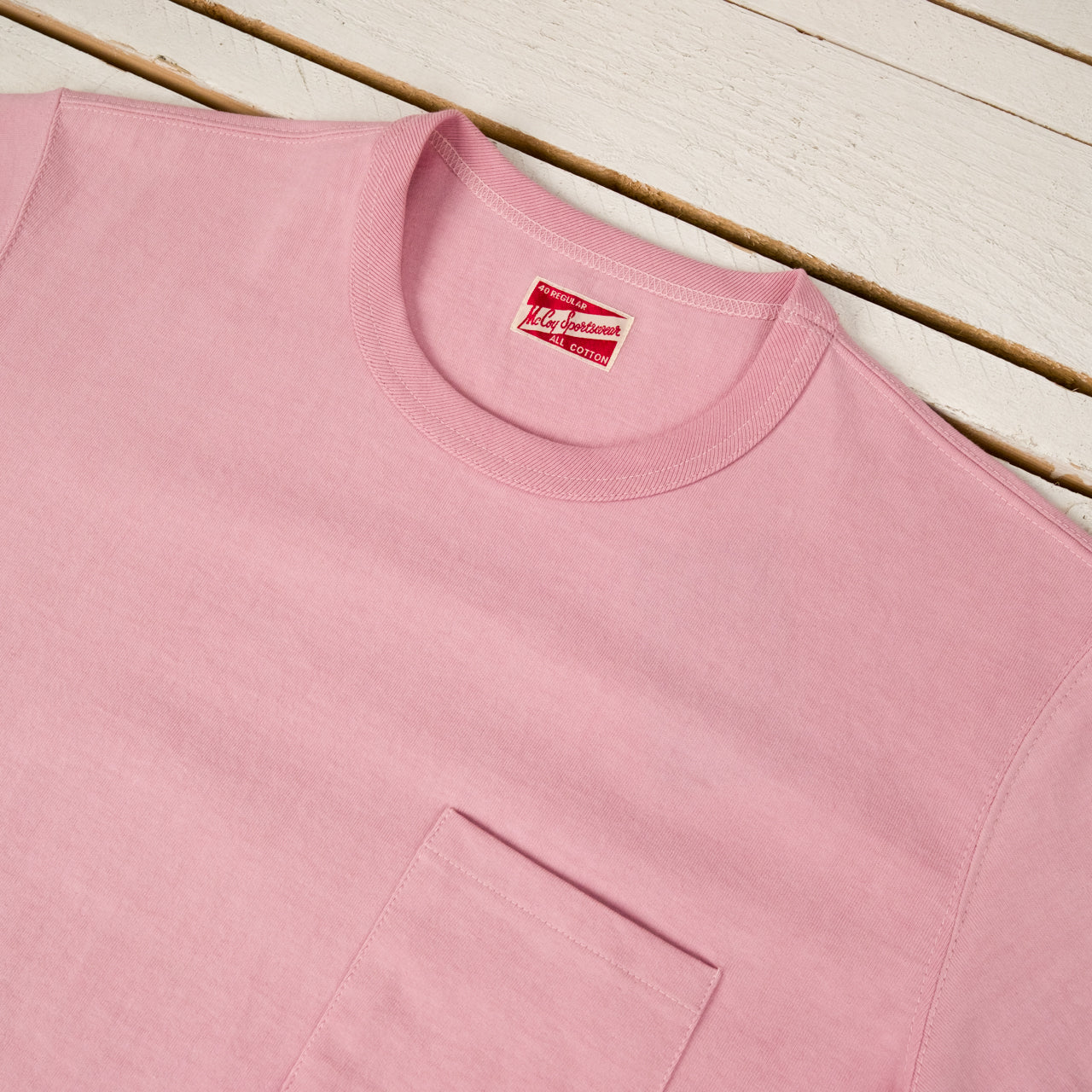 Joe McCoy Pocket Tee Pink