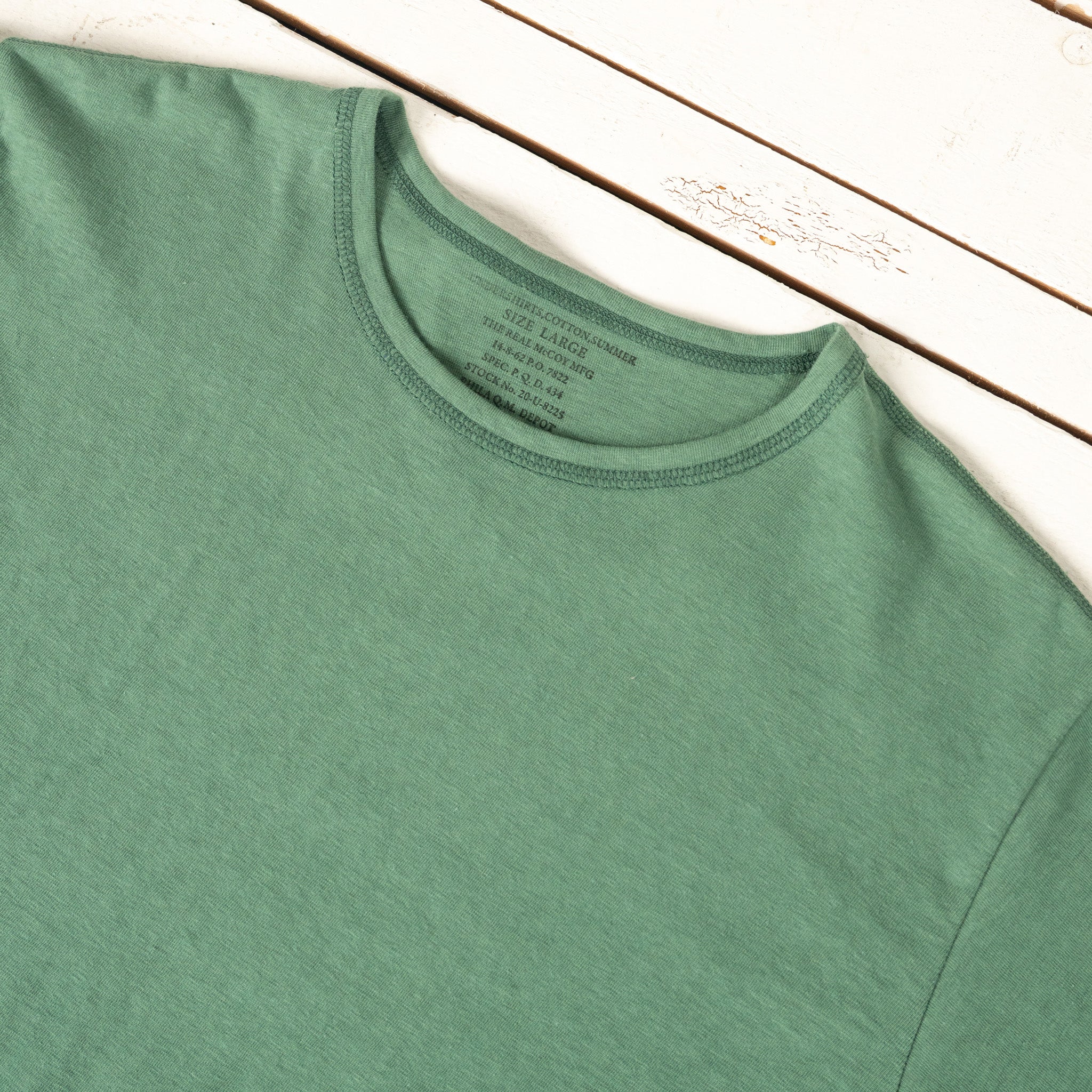 Undershirt Cotton Summer Grün