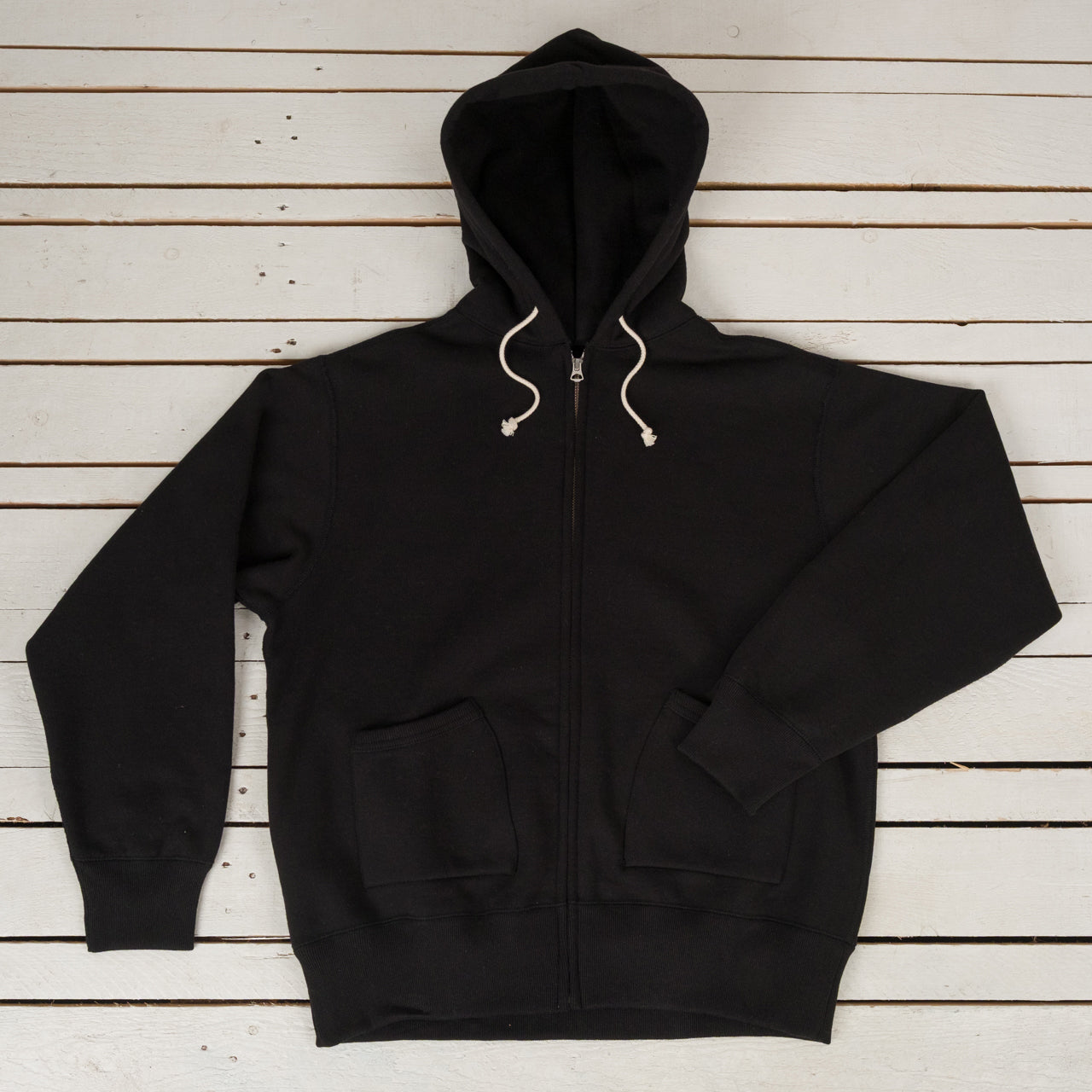 12 oz. Ball Park Zip Hoodie Black