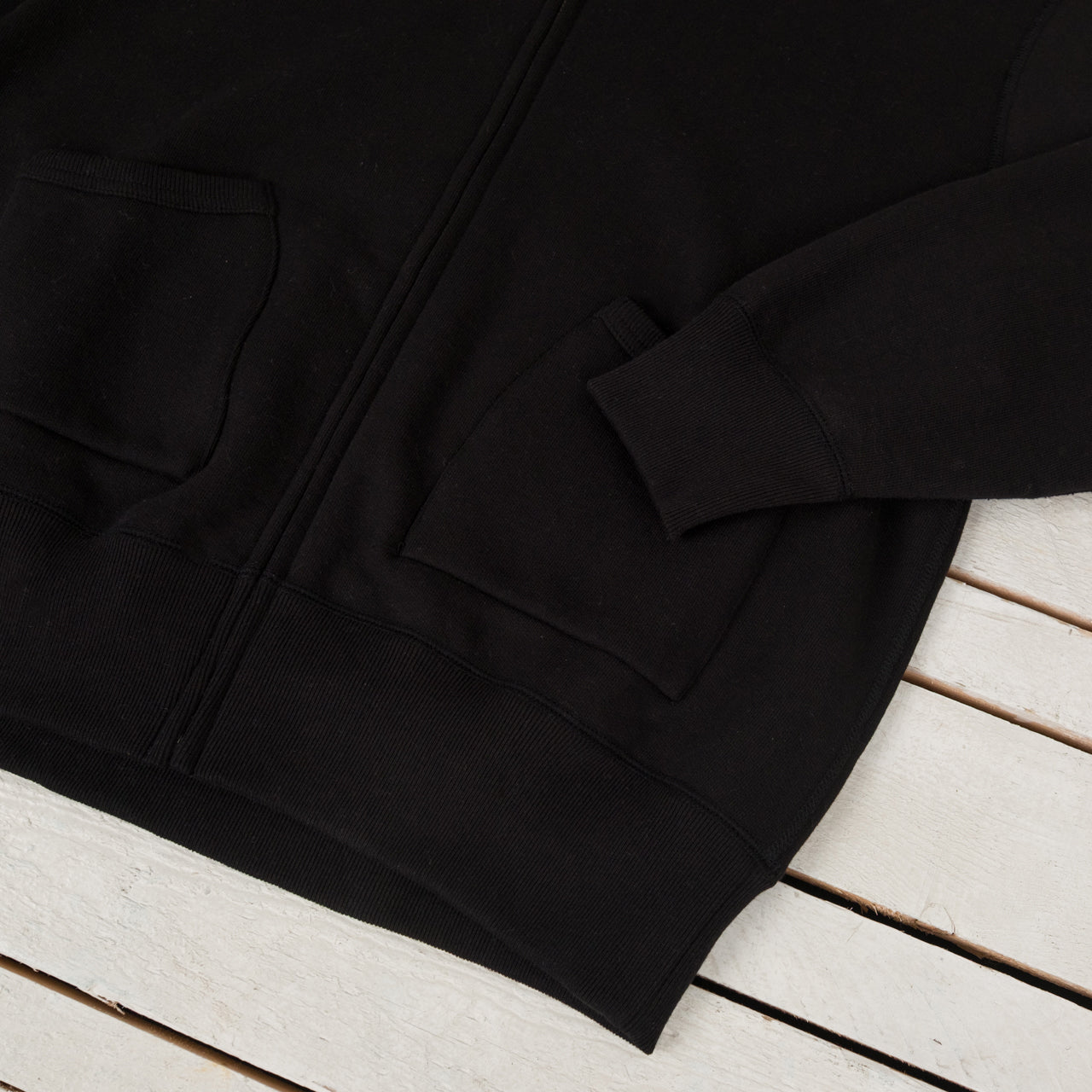 12 oz. Ball Park Zip Hoodie Black
