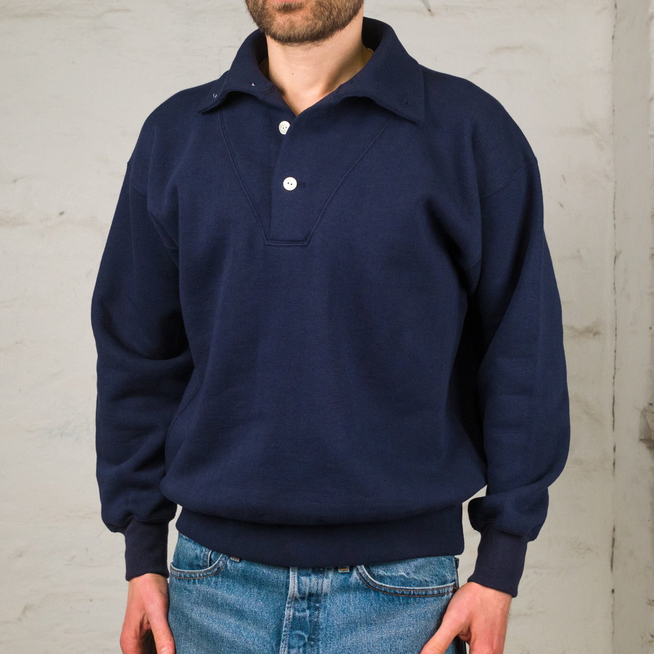 10 oz. Loopwheel Cruiser Sweatshirt Navy