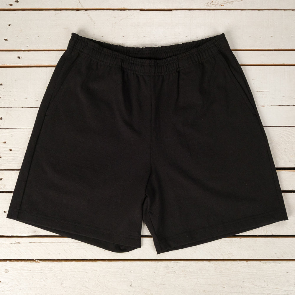 Shorts de sport jersey noir