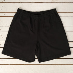 Jersey Gym Shorts Schwarz