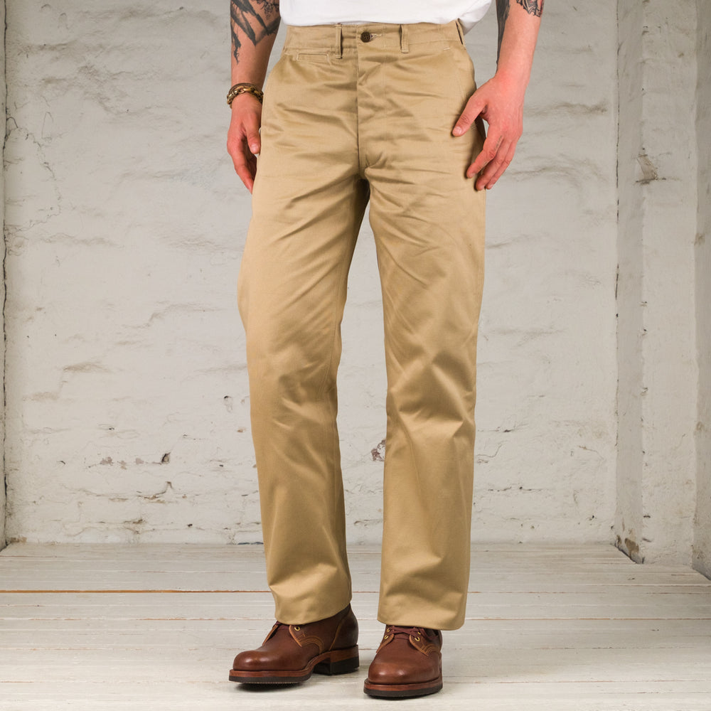 Trousers, Cotton, Khaki 1945, Chino