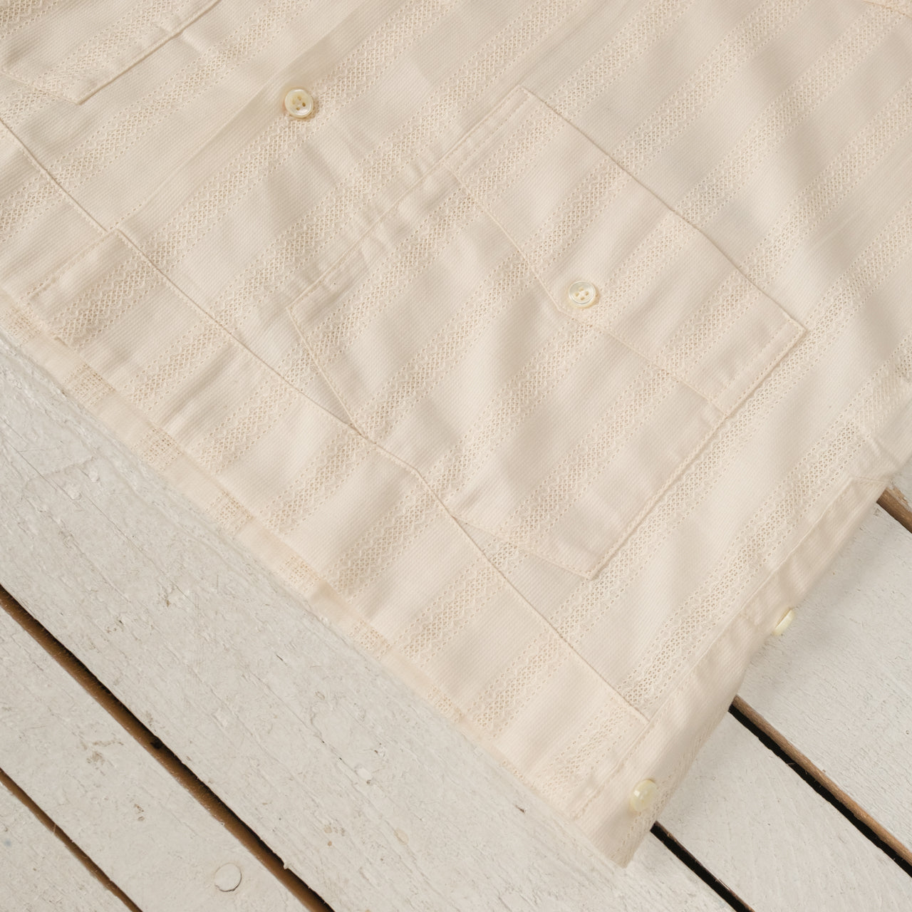 McCoy Cuban Shirt Ecru
